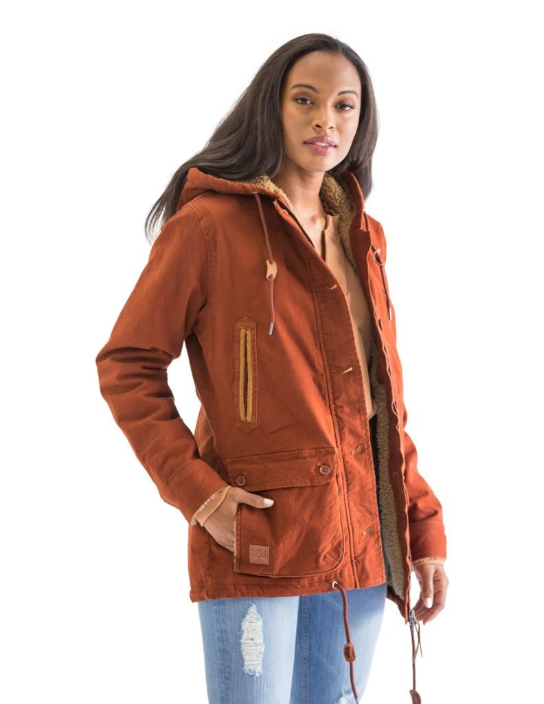 Sherpa lined anorak jacket Clearance