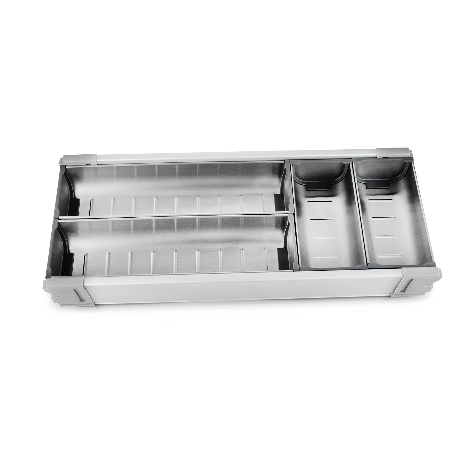 Kitchen Stainless Steel In Drawer Insert Cutlery Tray Storage