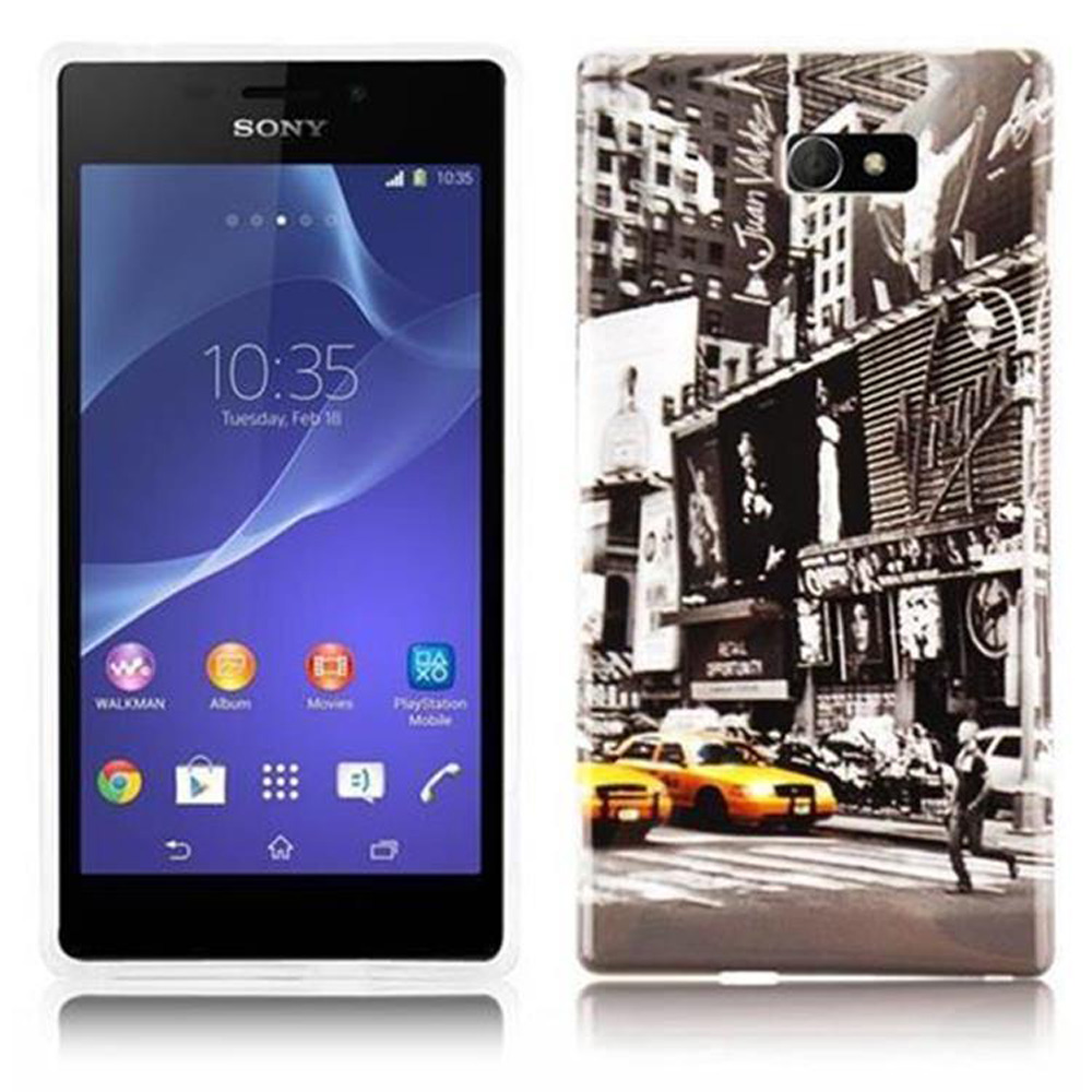 Hard Case für Sony Xperia M2 / M2 AQUA Handy Hülle Schutz Rutschfest - Bild 16 von 22