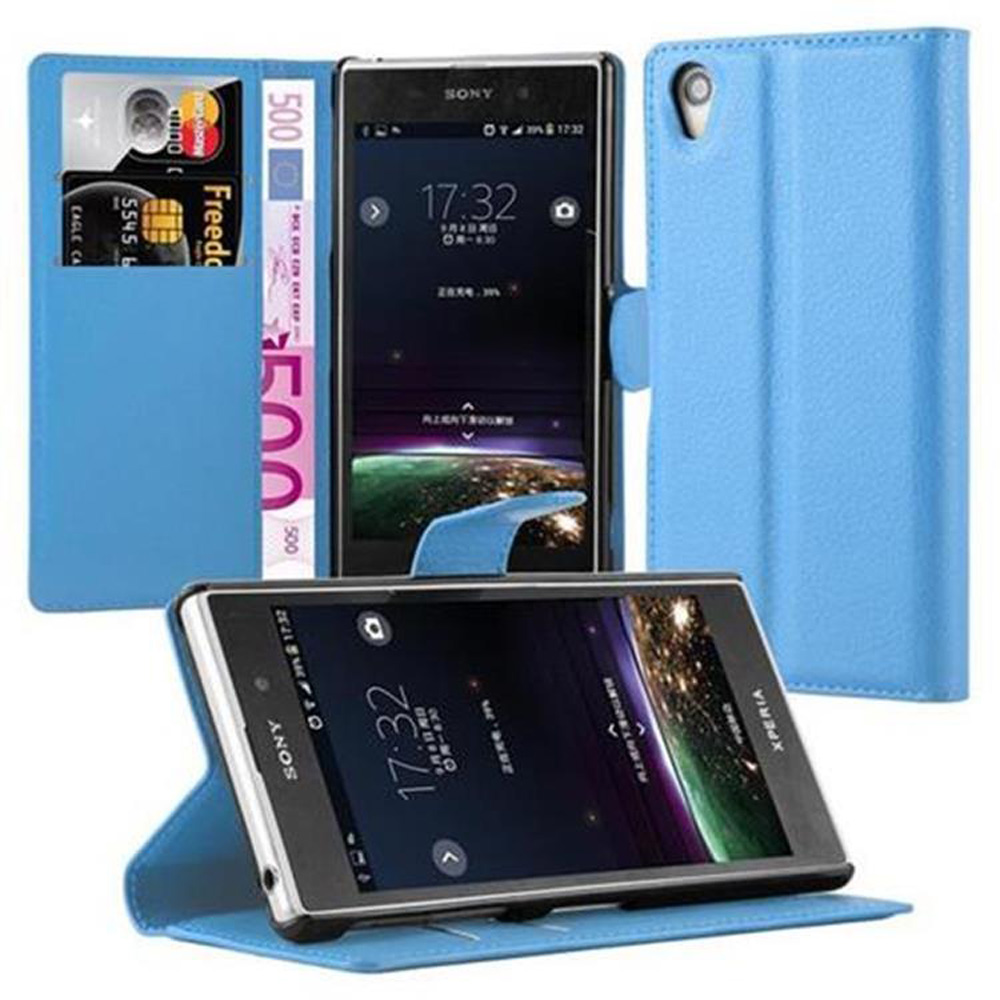 Case for Sony Xperia Z1 Protection Book Wallet Phone Cover