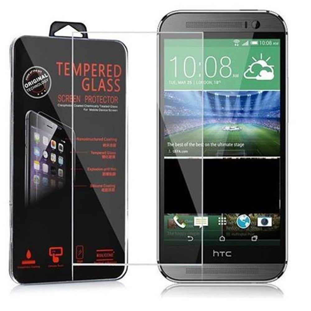 Tempered Glass for HTC ONE M8 Screen Display Protection Film - Picture 1 of 6