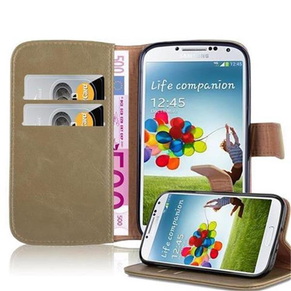 Hülle für Samsung Galaxy S4 Cover Book Case Schutz Tasche Cover