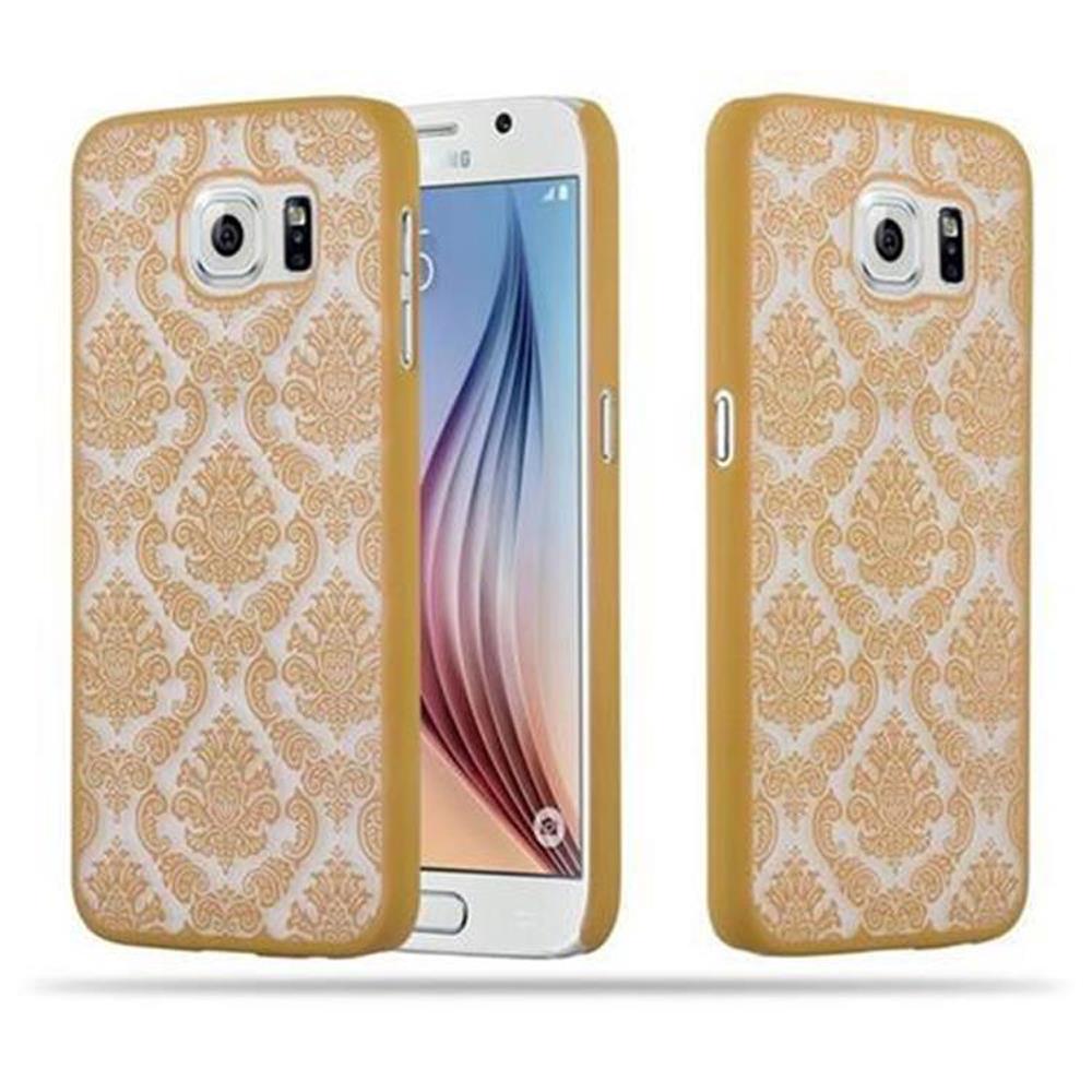 Funda Rígida para Samsung Galaxy S6 Protección Cubierta Flor Cachemira Anti Arañazos - Imagen 16 de 37