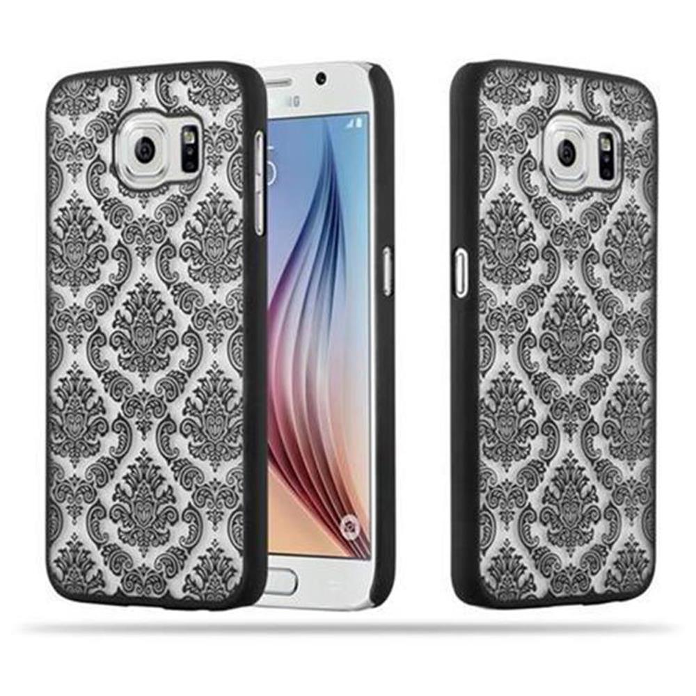 Funda Rígida para Samsung Galaxy S6 Protección Cubierta Flor Cachemira Anti Arañazos - Imagen 11 de 37
