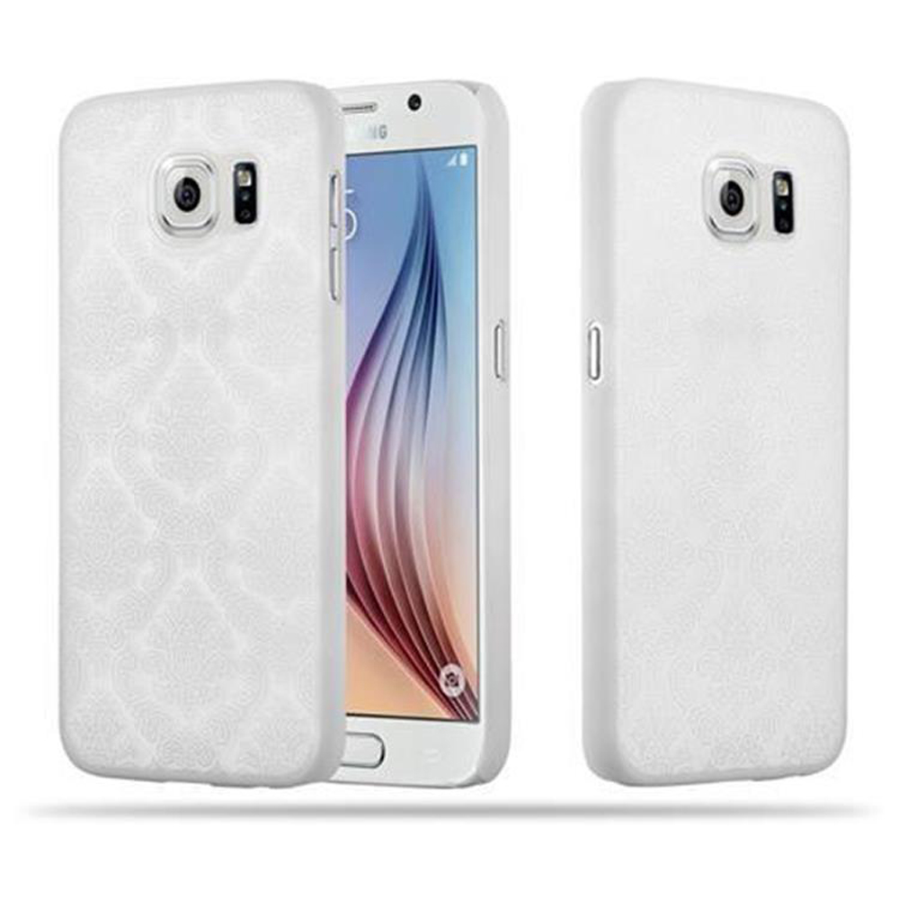 Funda Rígida para Samsung Galaxy S6 Protección Cubierta Flor Cachemira Anti Arañazos - Imagen 33 de 37