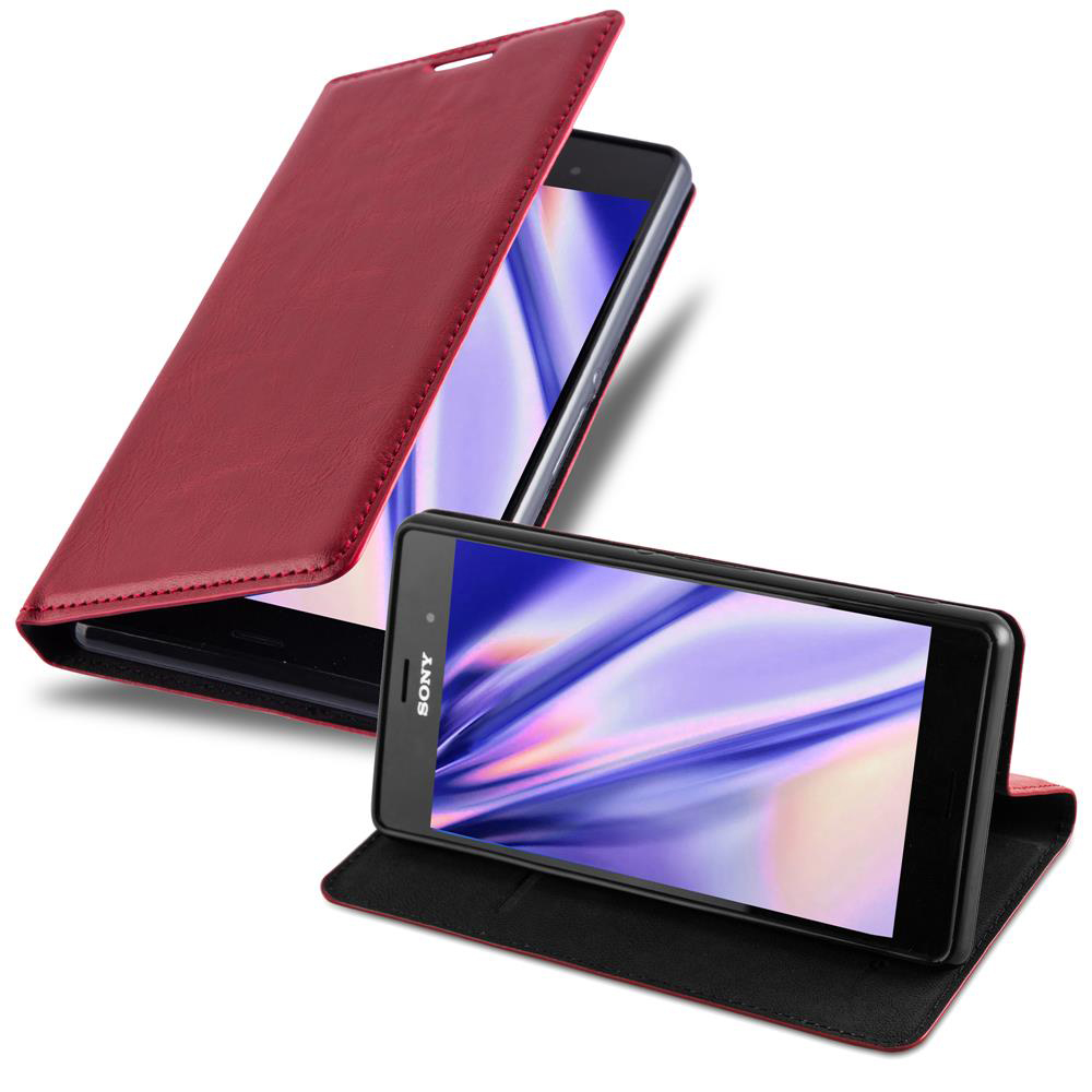 Hülle für Sony Xperia Z3 Cover Schutz Book Wallet Magnet Book