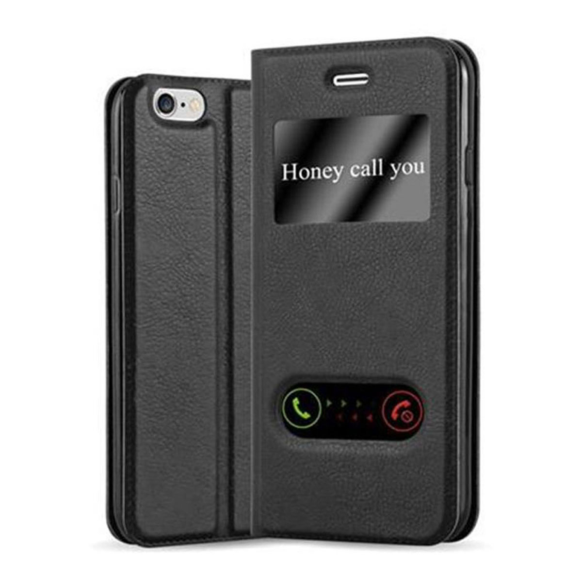 Custodia per Apple iPhone 6 / 6S Portafoglio Protettiva Magnetica Cover Libro - Foto 13 di 33