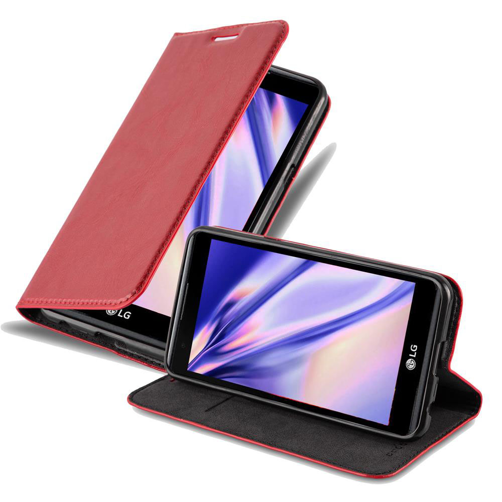 Hülle für LG X POWER Cover Schutz Book Wallet Magnet Book