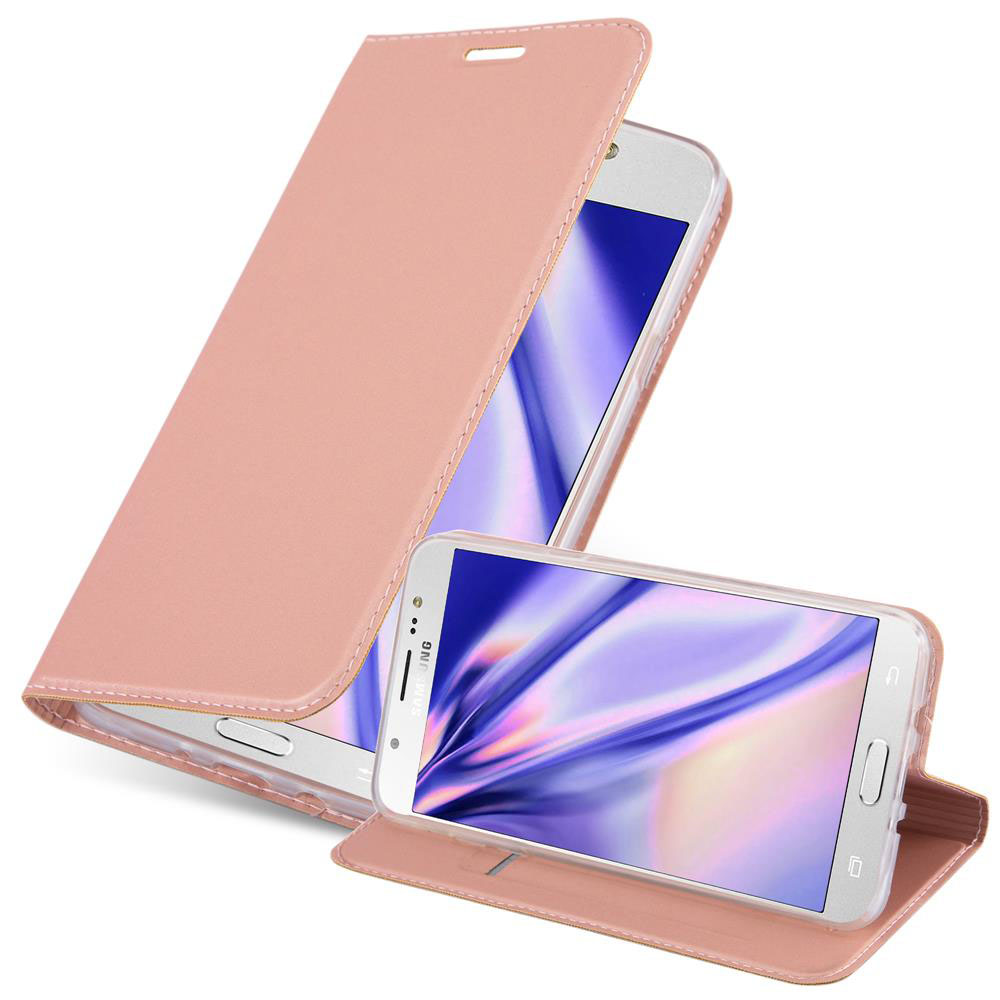 Hülle für Samsung Galaxy J7 2016 Handy Cover Schutz Ständer Wallet Magnet - Bild 2 von 17