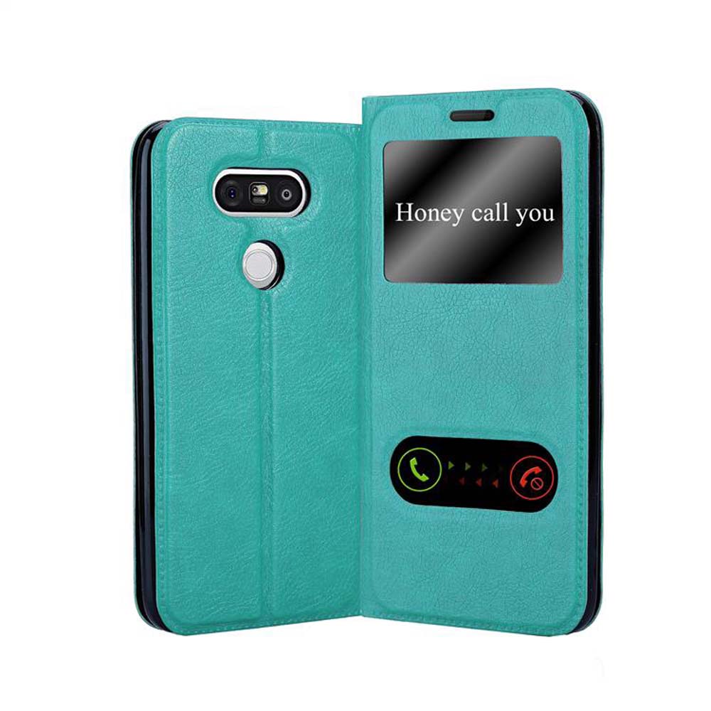 Hülle für LG G5 Handyhülle Schutz Fenster Book Wallet