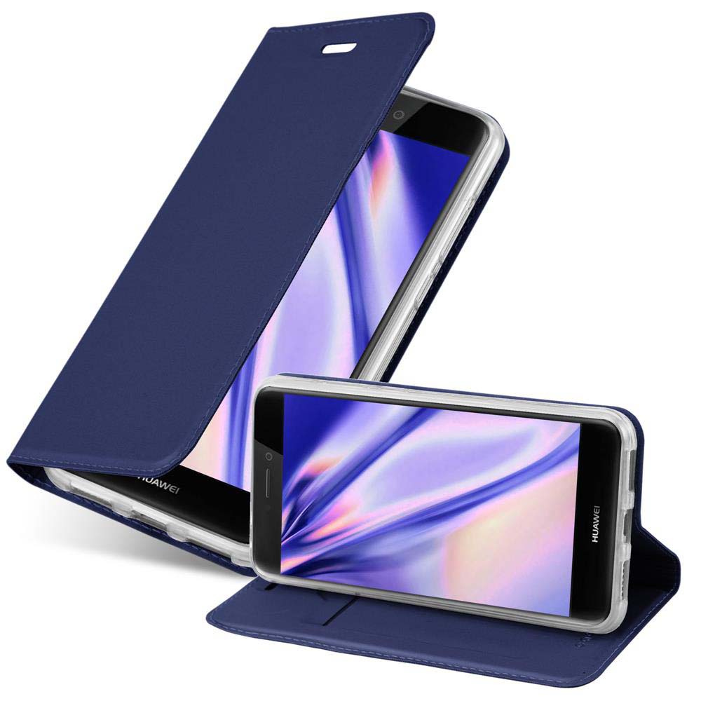 Hülle für Huawei P8 LITE 2017 Handy Cover Schutz Ständer Wallet Magnet