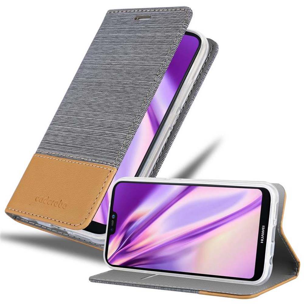 Funda para Huawei P20 LITE 2018 / NOVA 3E Protección Teléfono Cubierta Libro Billetera - Imagen 10 de 17