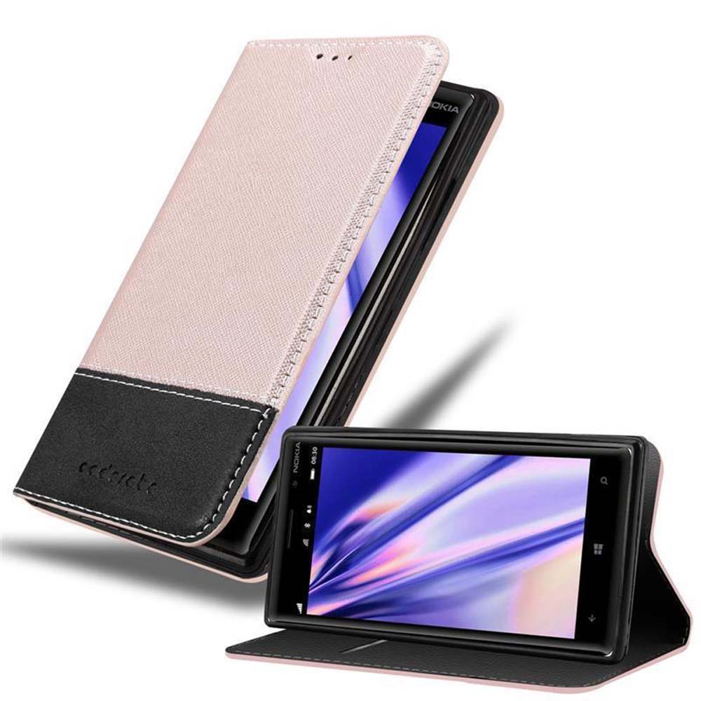 Custodia per Nokia Lumia 929 / 930 Portafoglio Protettiva Magnetica Carte Cover - Foto 8 di 13