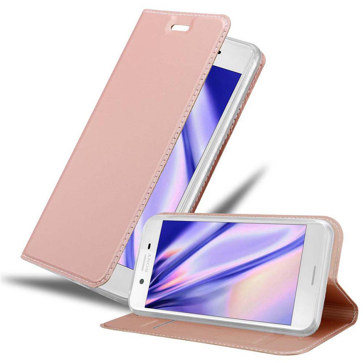 Hülle für Sony Xperia X Handyhülle Schutz Ständer Wallet Magnet - Bild 20 von 37