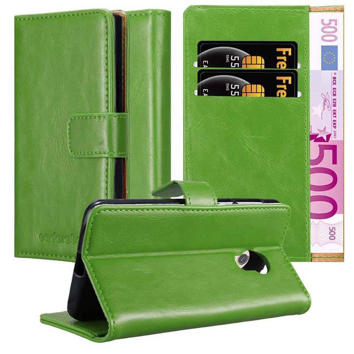 Custodia per ZTE Blade V7 Portafoglio Protettiva Magnetica Libro Cover - Foto 10 di 17