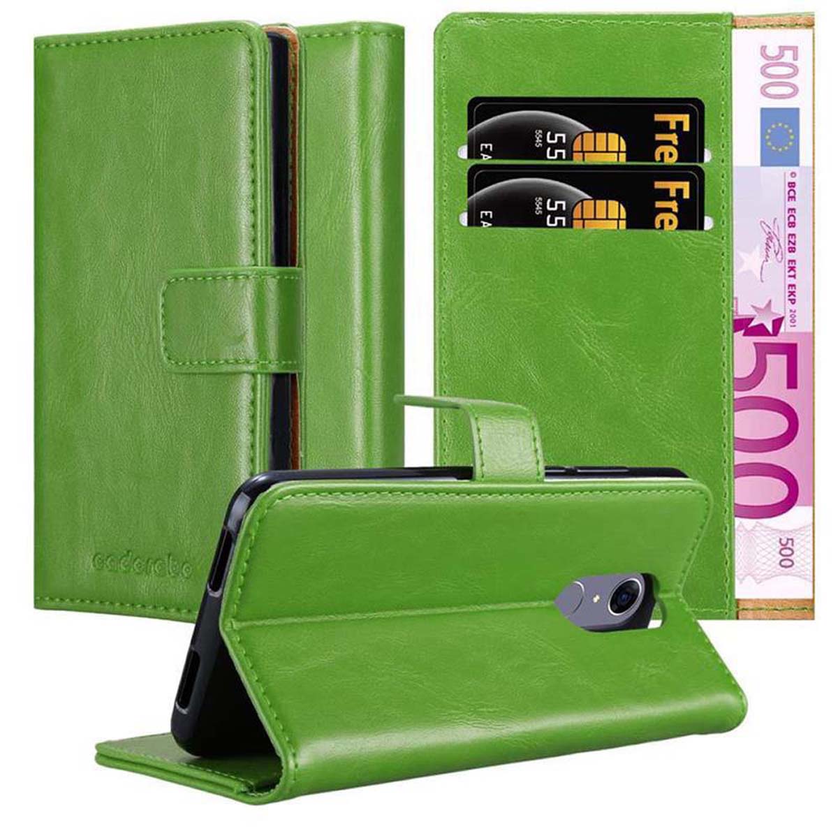 Funda para Cubot NOVA Protección Billetera Cubierta Magnética Libro de Lujo - Imagen 12 de 21