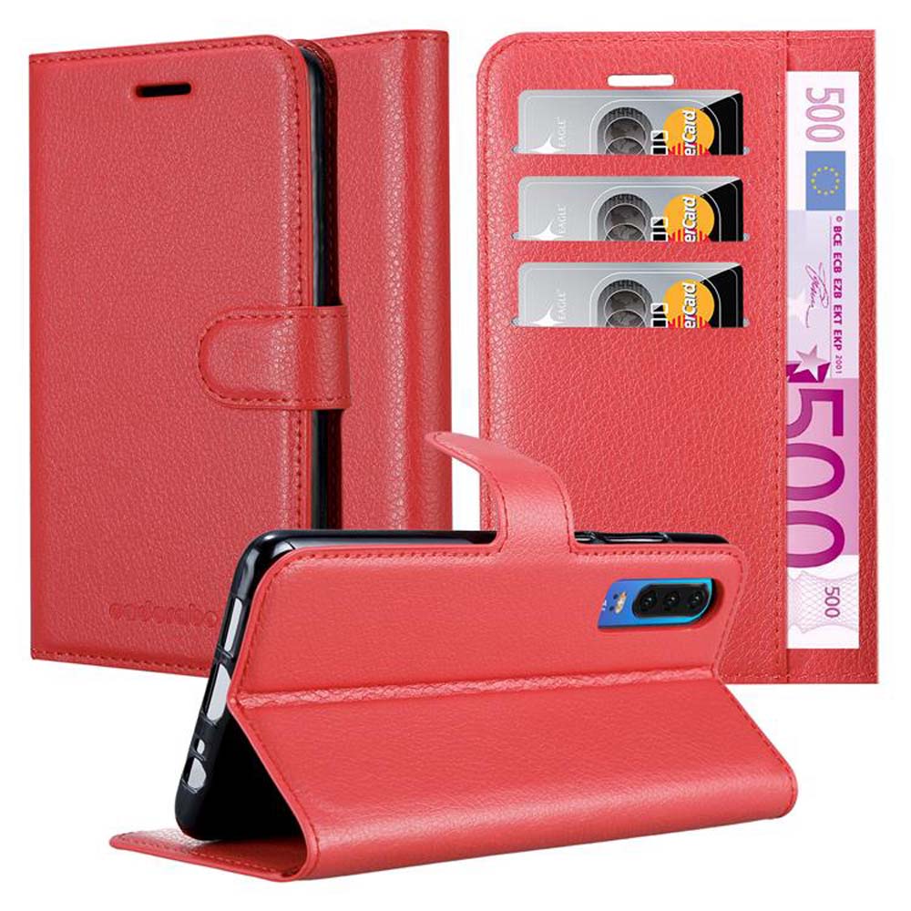 Funda para Huawei P30 Protección Libro Billetera Teléfono Cubierta Magnética - Imagen 2 de 15