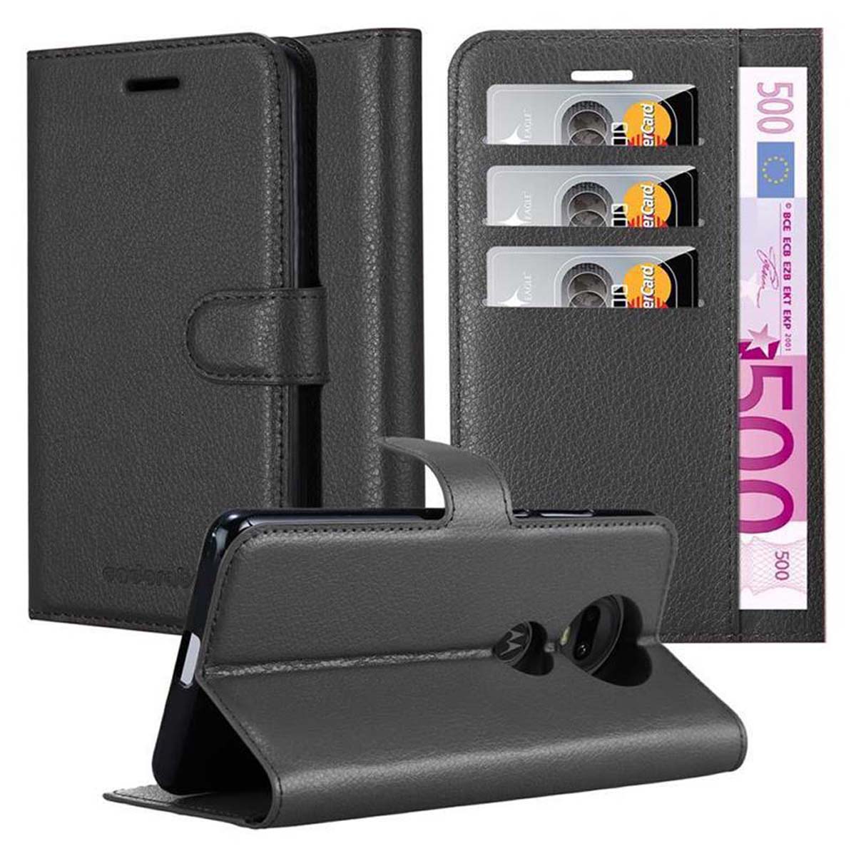 Coque pour Motorola MOTO G7 / G7 PLUS Livre de Protection Portefeuille Housse Téléphone Magnétique - Photo 12 sur 21