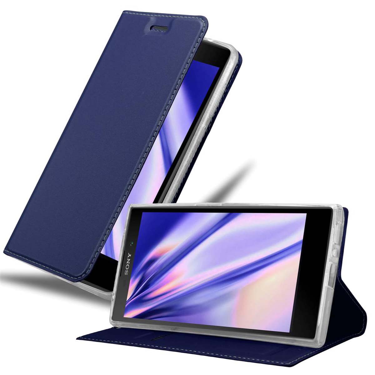 Case for Sony Xperia L2 Phone Cover Protection Stand Wallet Magnetic - Photo 12 sur 41