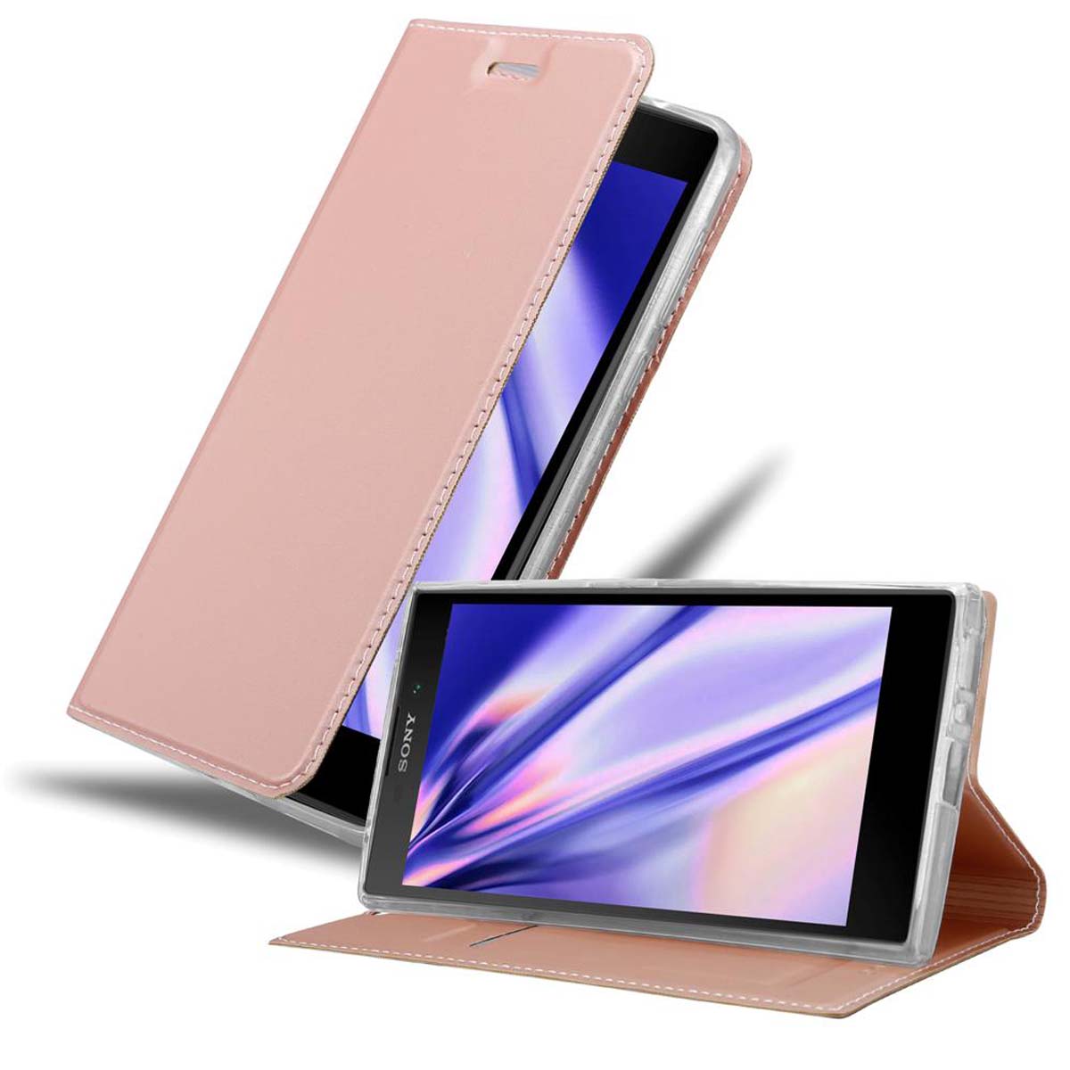 Case for Sony Xperia L2 Phone Cover Protection Stand Wallet Magnetic - Photo 22 sur 41