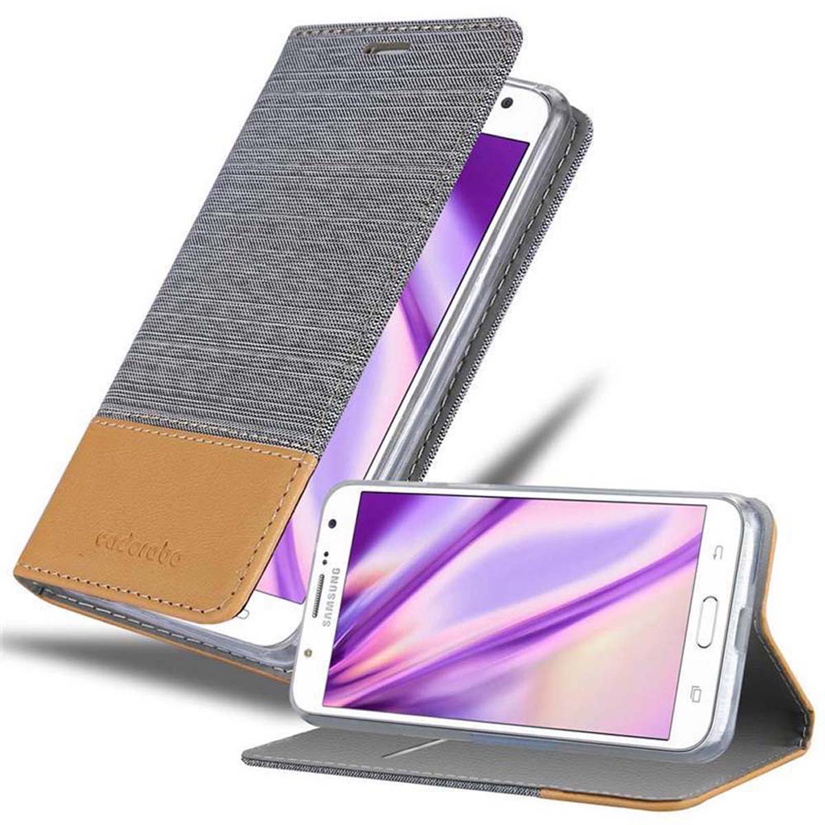 Case for Samsung Galaxy J7 2015 Protection Phone Cover Book Wallet Magnetic - Picture 13 of 13