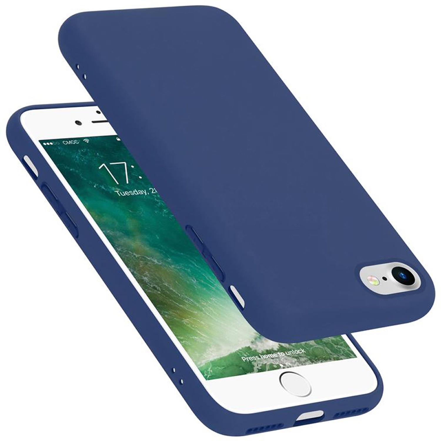 Custodia per Apple iPhone 7 / 7S / 8 / SE 2020 Protezione Cover Telefono TPU Silicone - Foto 10 di 47