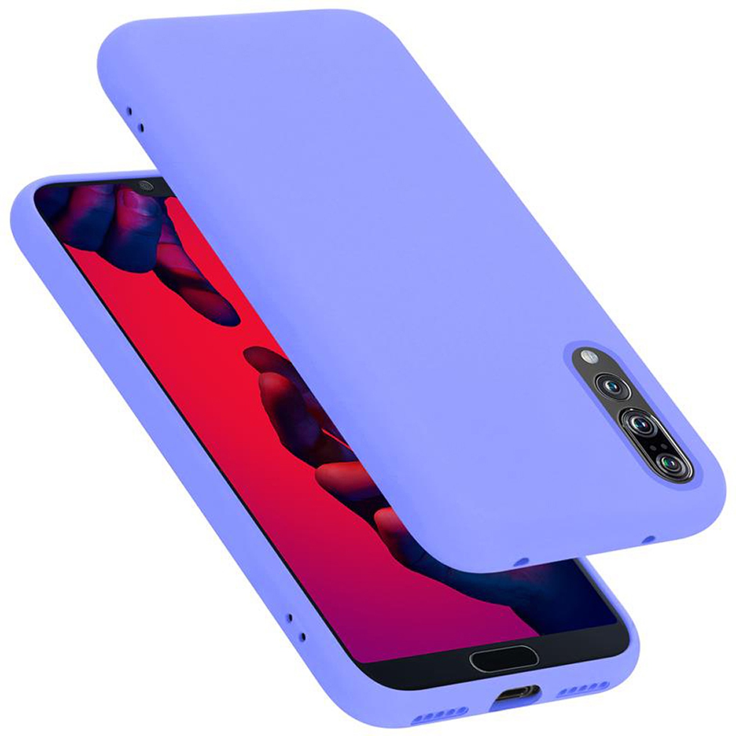Funda para Huawei P20 PRO / P20 PLUS Protección Teléfono TPU Silicona Líquida - Imagen 32 de 62
