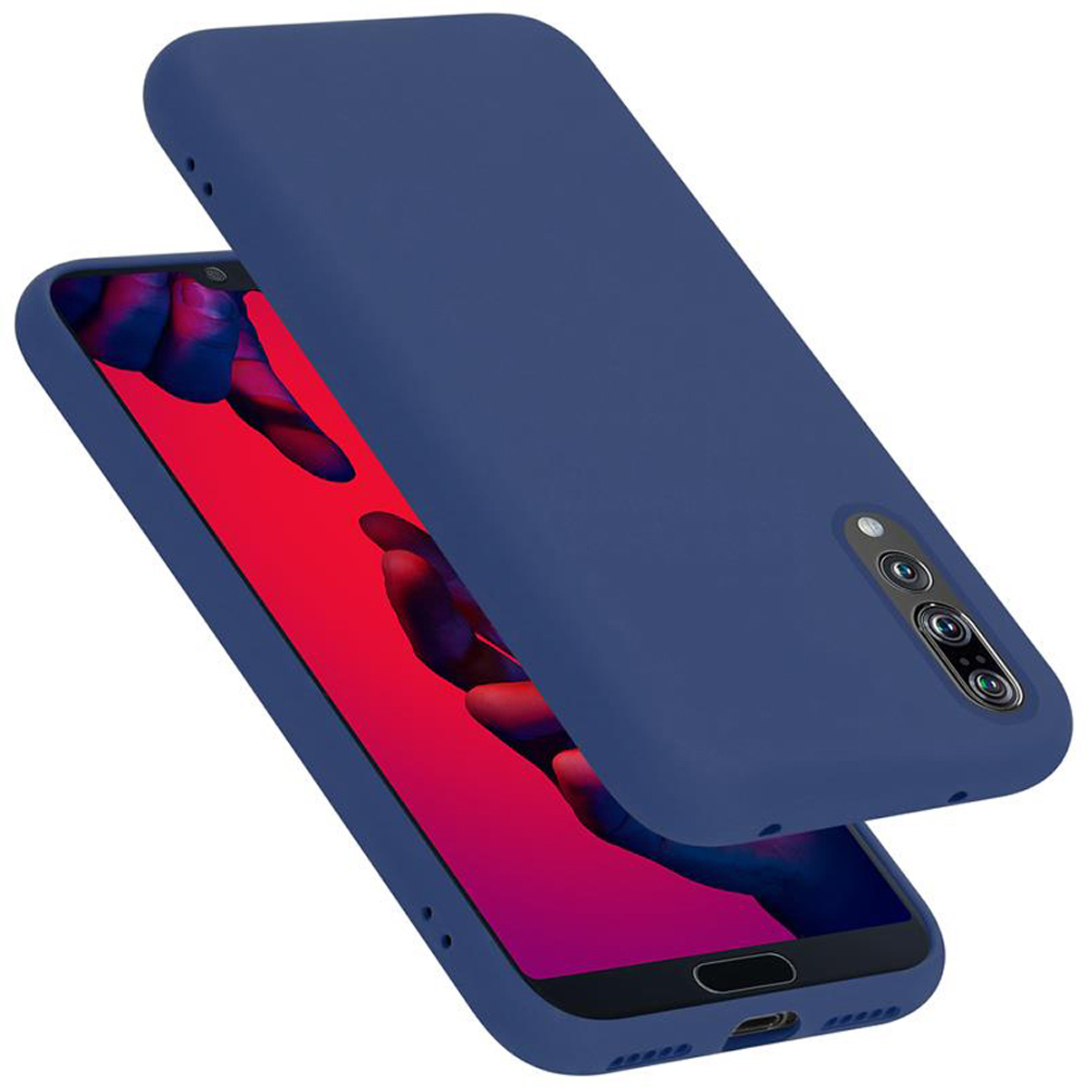 Funda para Huawei P20 PRO / P20 PLUS Protección Teléfono TPU Silicona Líquida - Imagen 10 de 62