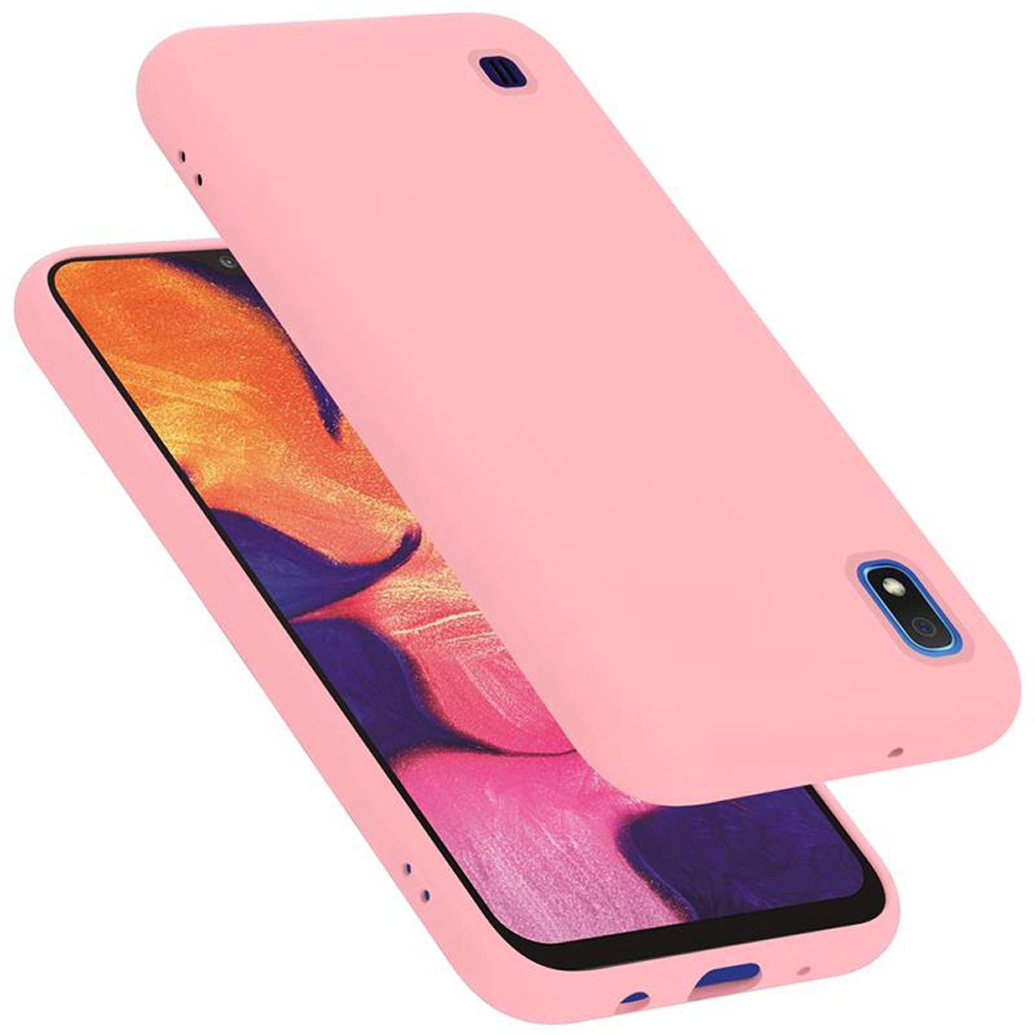 Case for Samsung Galaxy A10 / M10 Protection Phone Cover TPU Silicone Liquid - Photo 45 sur 70