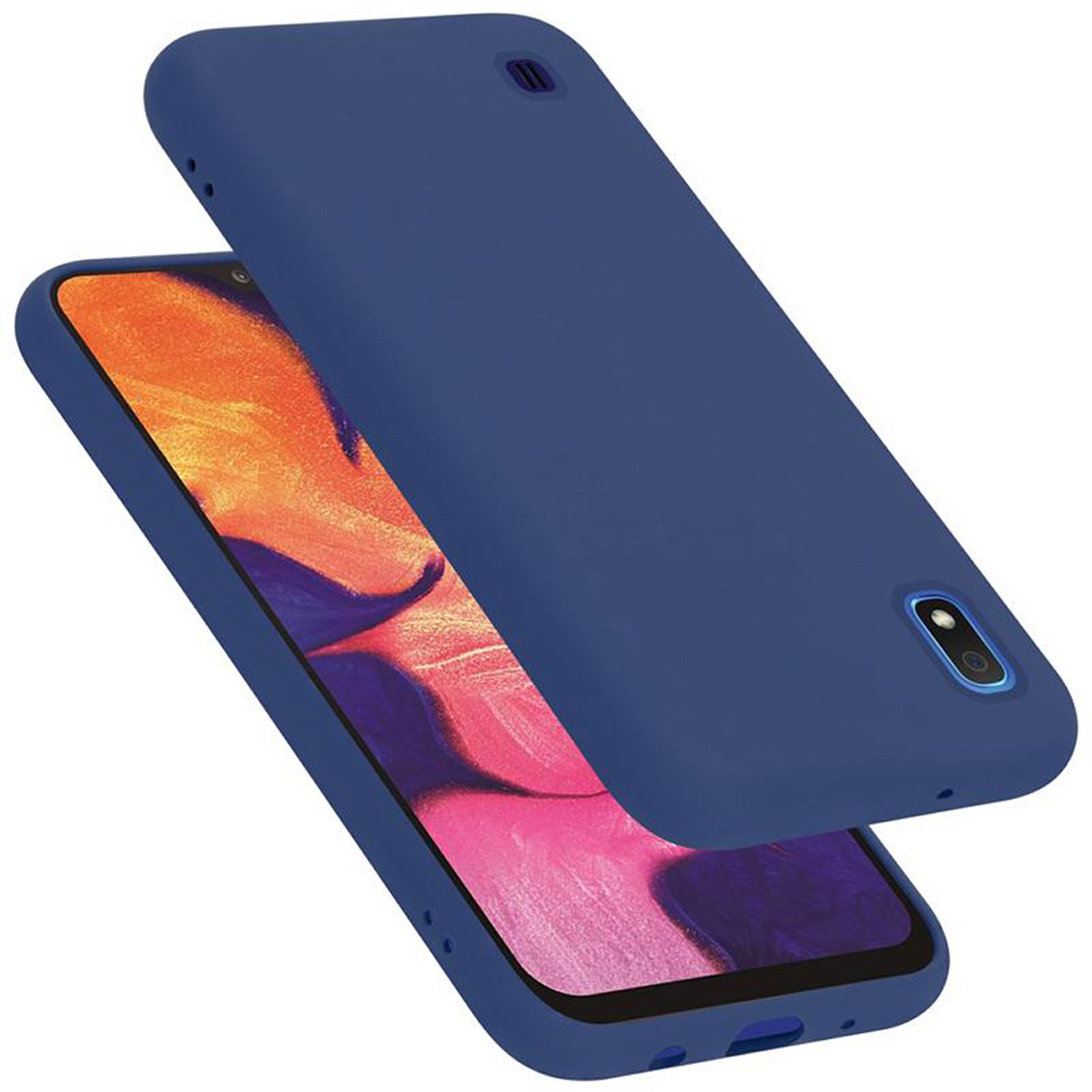 Case for Samsung Galaxy A10 / M10 Protection Phone Cover TPU Silicone Liquid - Photo 11 sur 70