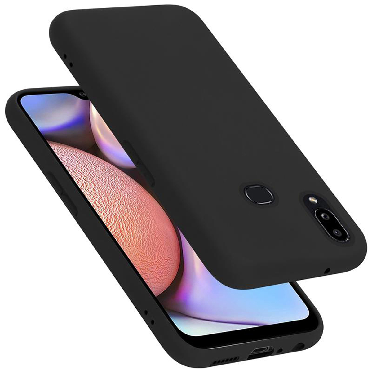 Custodia per Samsung Galaxy A10s / M01s protezione telefono cover TPU silicone liquido - Foto 2 di 62