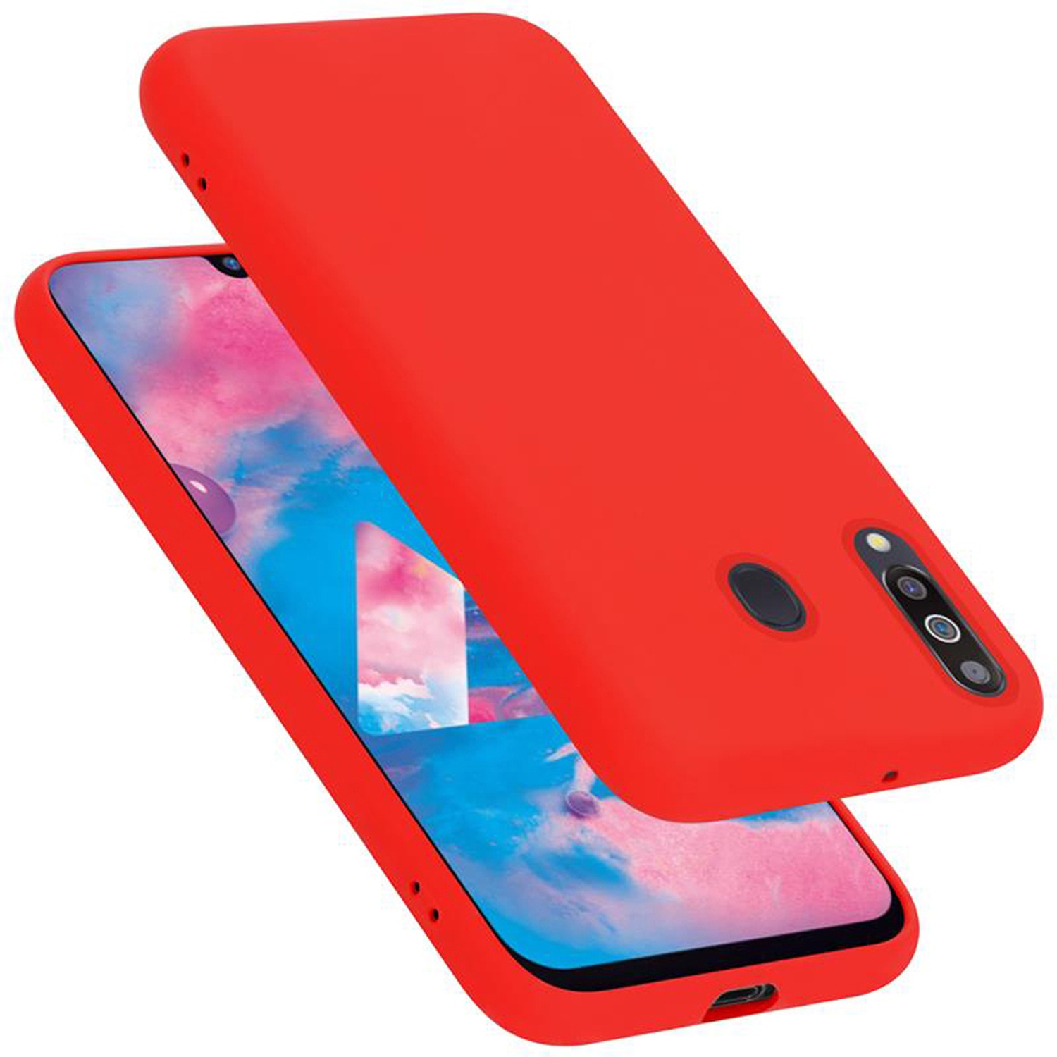 Hülle für Samsung Galaxy M30 / A40S Schutz Handyhülle TPU Silikon Flüssig - Bild 26 von 33