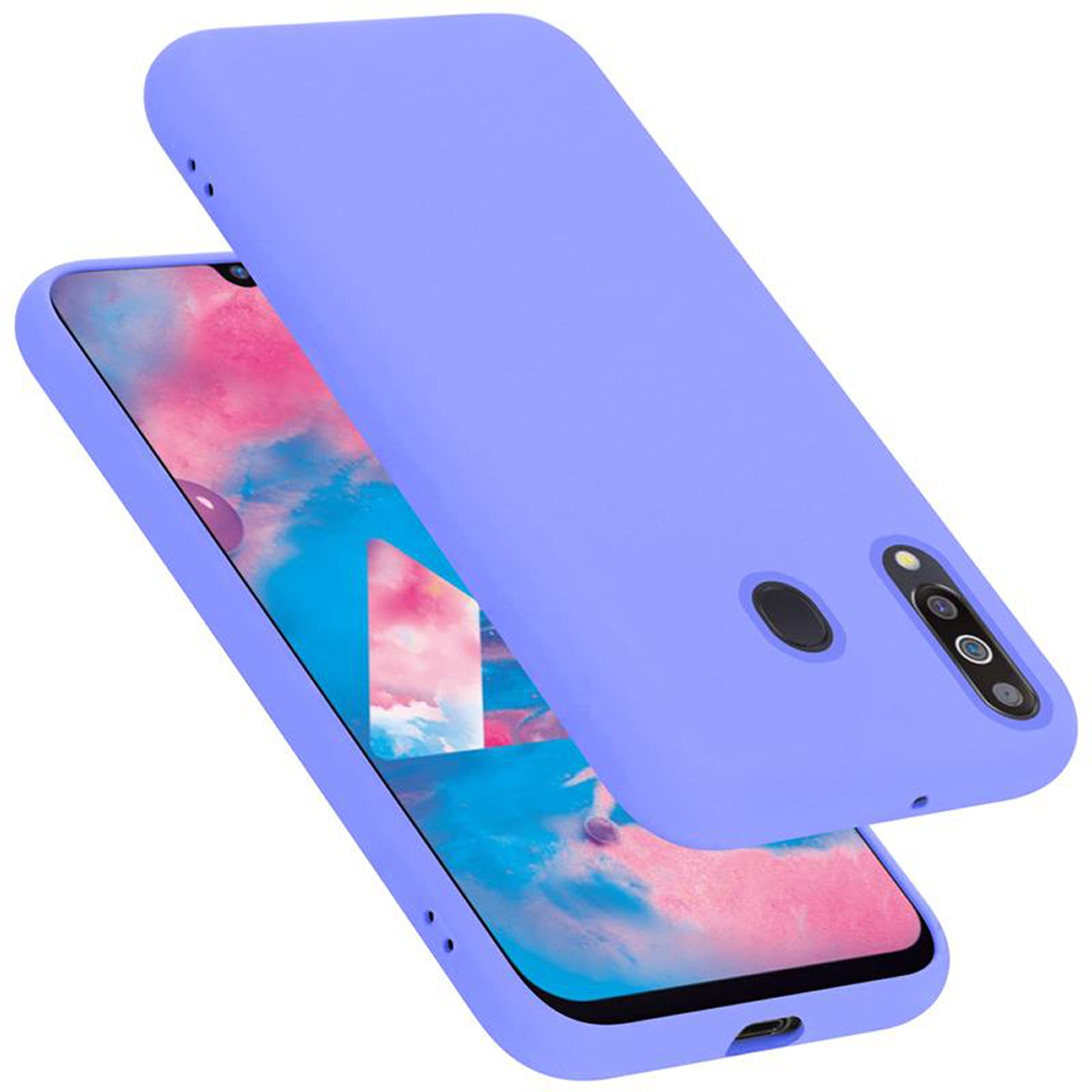 Hülle für Samsung Galaxy M30 / A40S Schutz Handyhülle TPU Silikon Flüssig - Bild 18 von 33