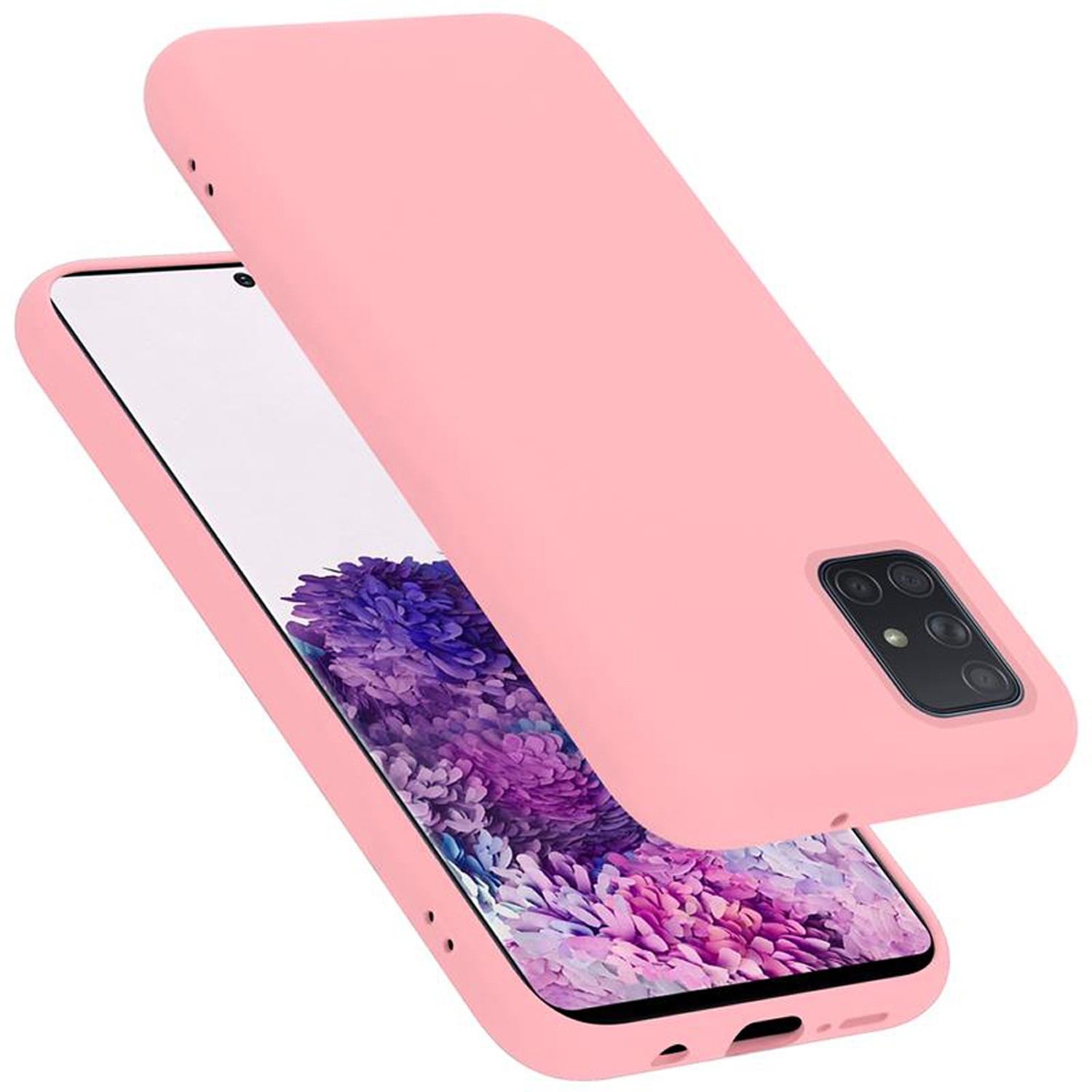 Hülle für Samsung Galaxy A71 Schutz Handyhülle TPU Silikon Flüssig - Bild 26 von 41