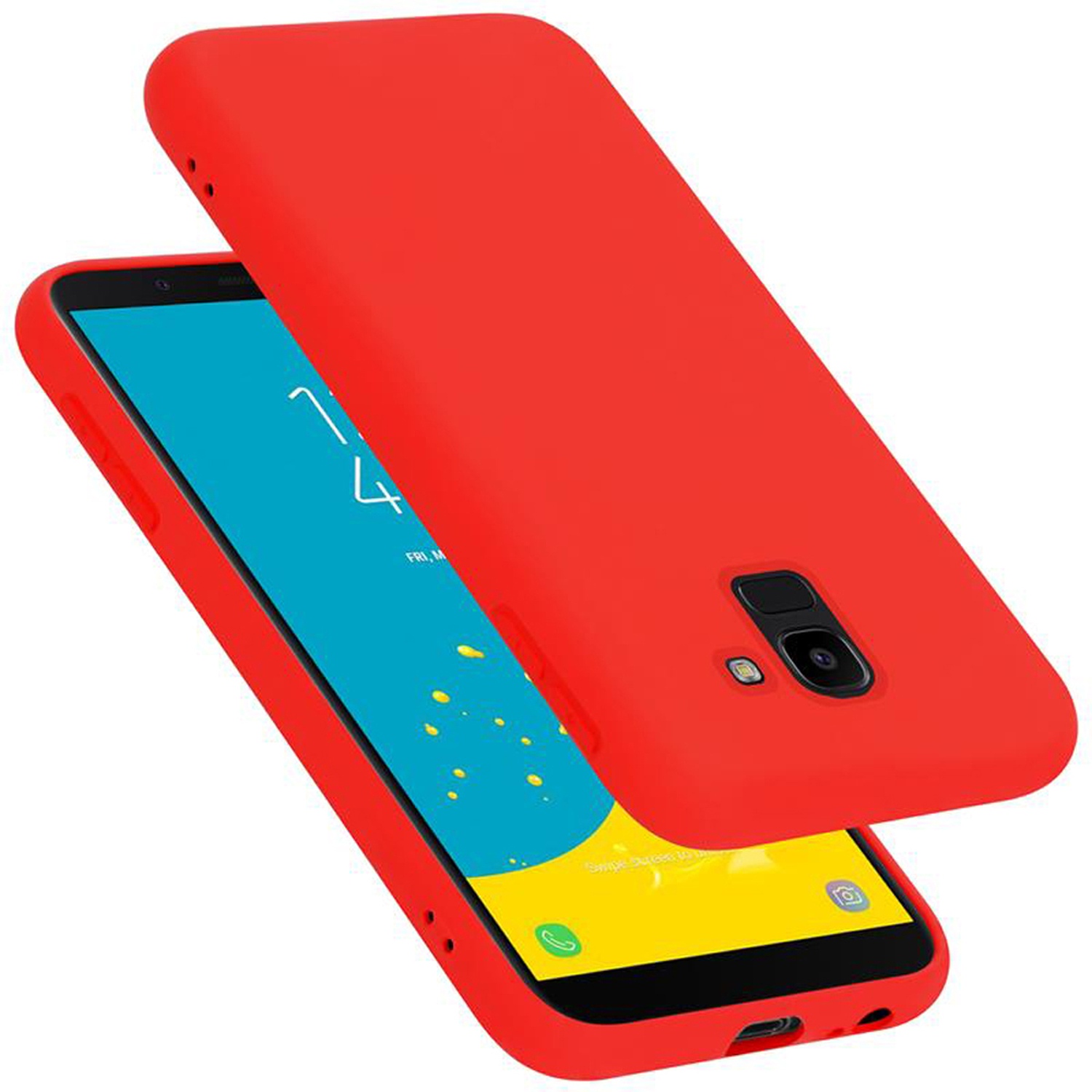 Custodia per Samsung Galaxy J6 2018 Versione EU Protezione Telefono Cover TPU Silicone - Foto 34 di 41