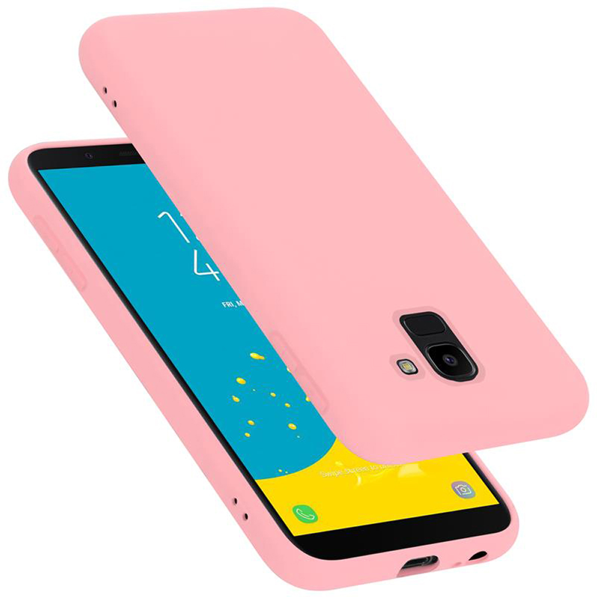 Custodia per Samsung Galaxy J6 2018 Versione EU Protezione Telefono Cover TPU Silicone - Foto 26 di 41