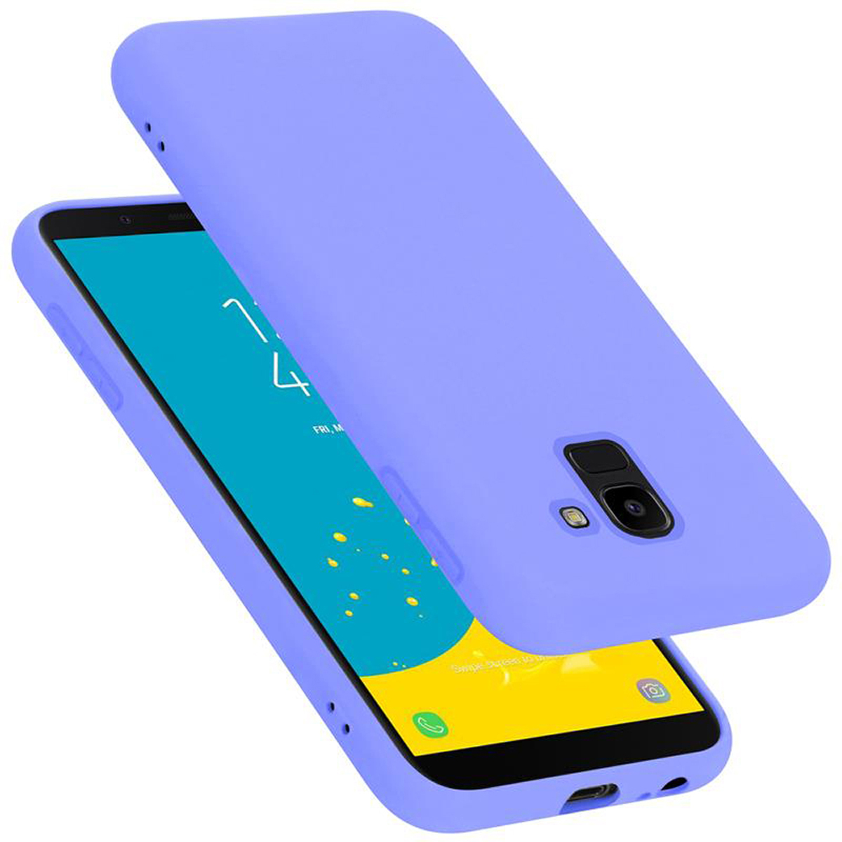 Custodia per Samsung Galaxy J6 2018 Versione EU Protezione Telefono Cover TPU Silicone - Foto 18 di 41