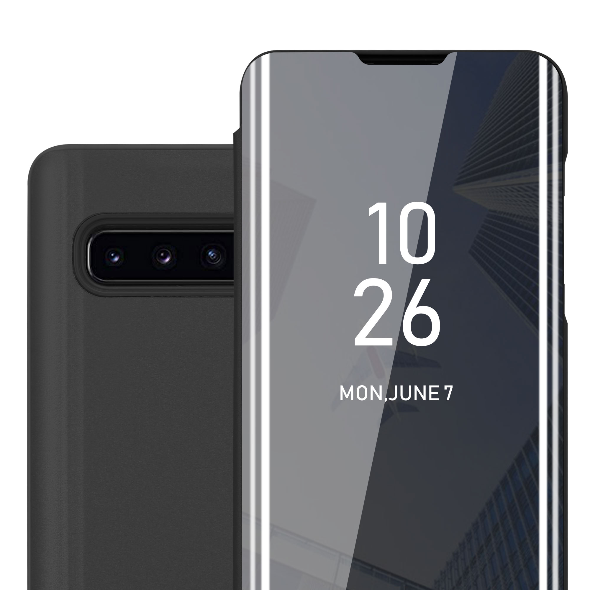 Hülle für Samsung Galaxy S10 Full Cover Handy Schutz Book Magnet - Bild 11 von 23