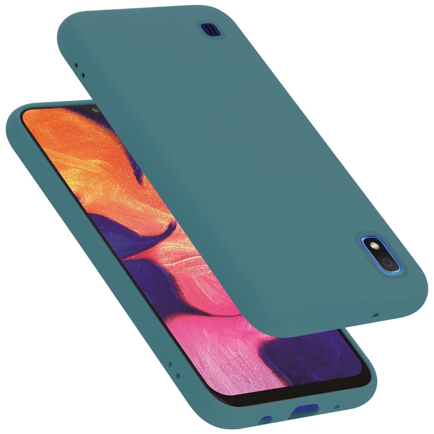 Case for Samsung Galaxy A10 / M10 Protection Phone Cover TPU Silicone Liquid - Photo 20 sur 70