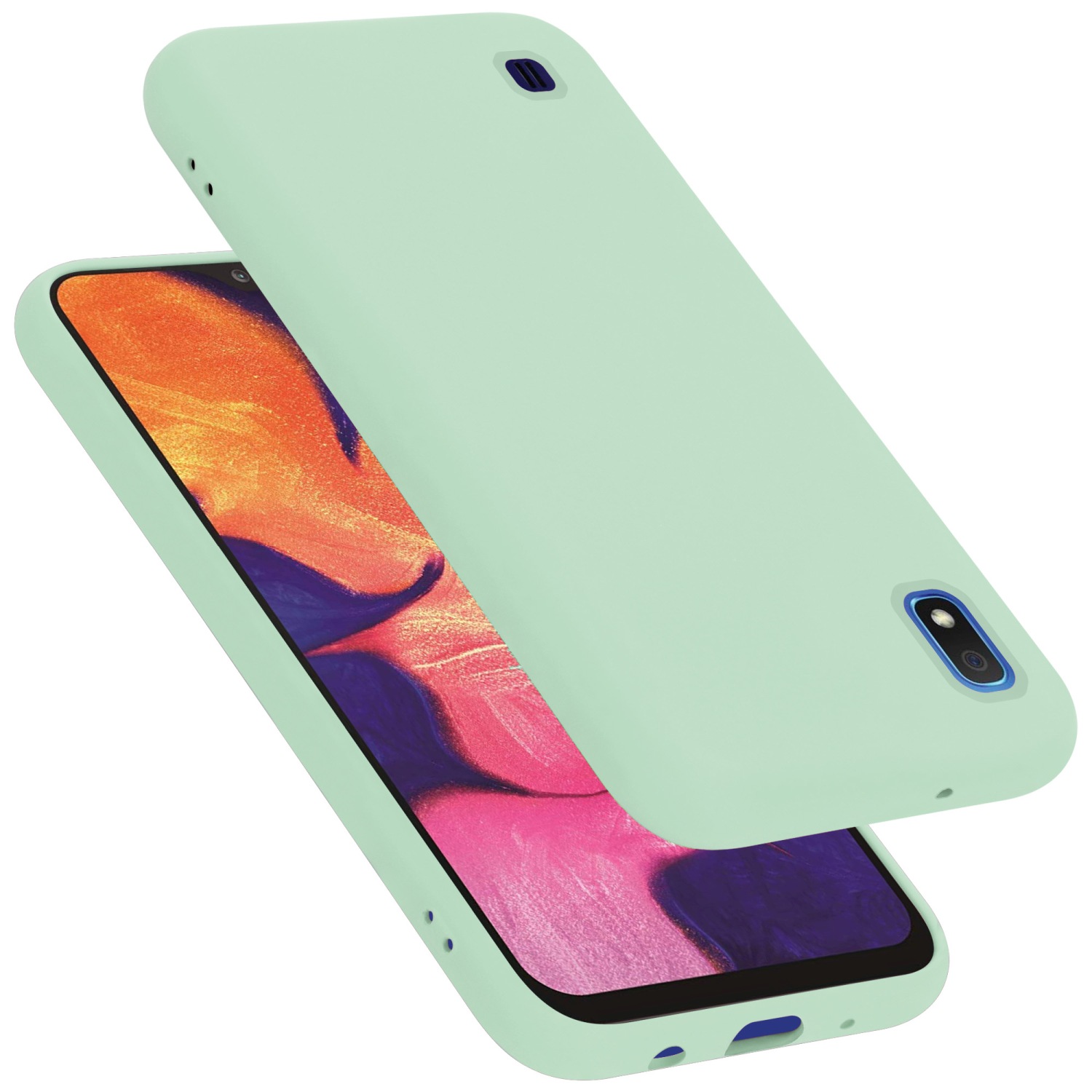 Case for Samsung Galaxy A10 / M10 Protection Phone Cover TPU Silicone Liquid - Photo 28 sur 70