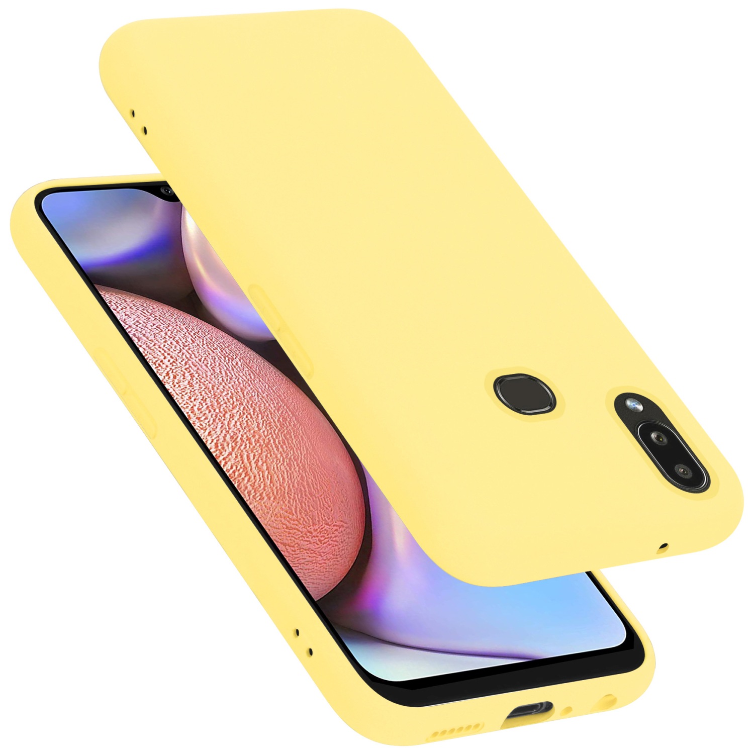 Custodia per Samsung Galaxy A10s / M01s protezione telefono cover TPU silicone liquido - Foto 56 di 62