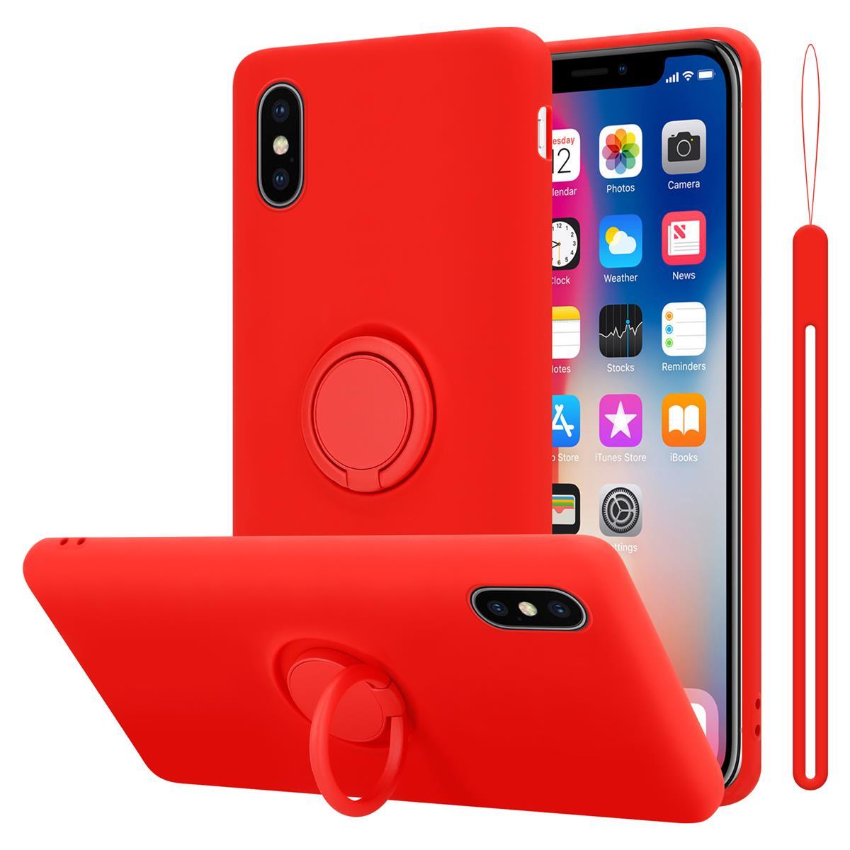 Case for Apple iPhone X / XS Protection Phone Cover TPU Silicone Ring - 第 32/41 張圖片