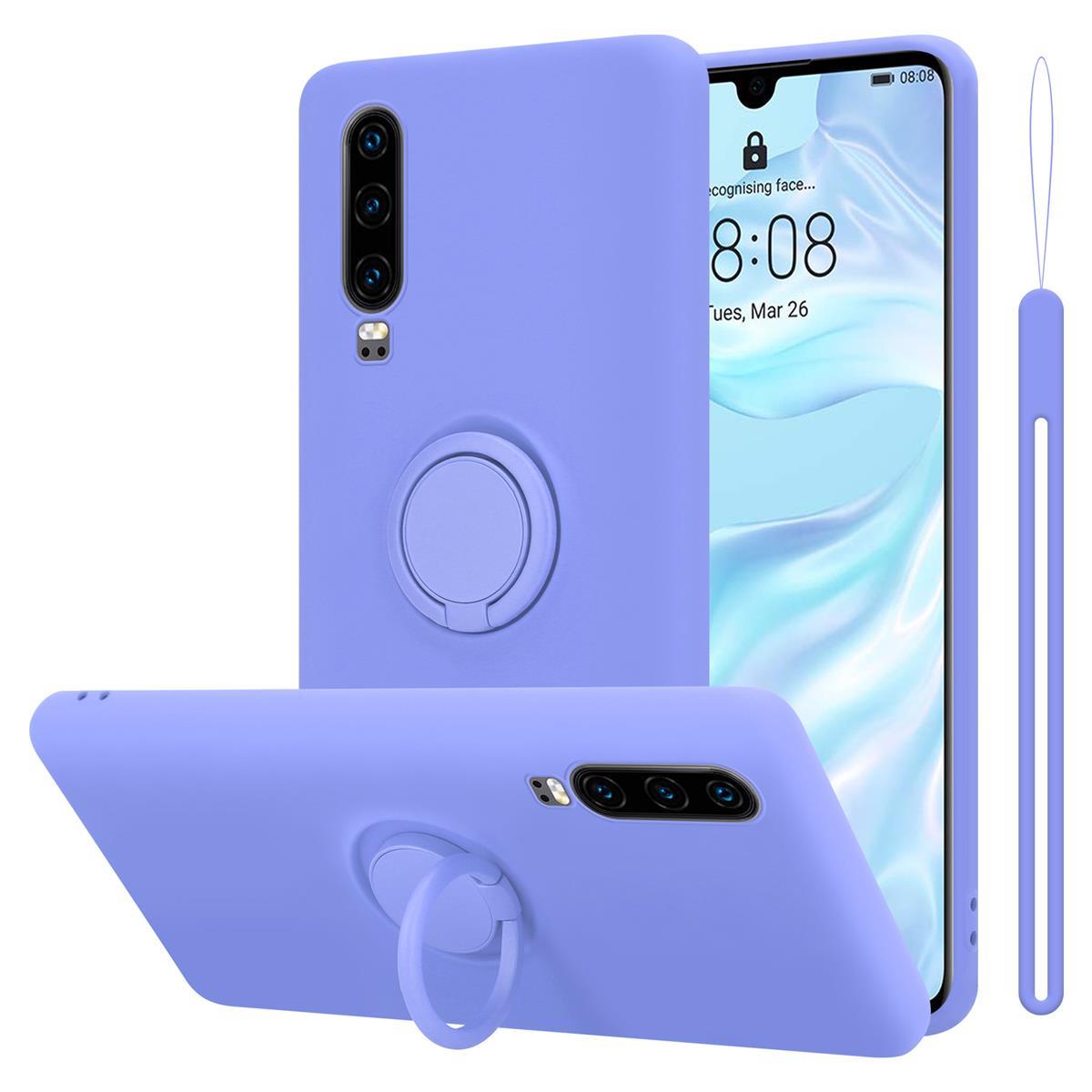 Hülle für Huawei P30 Schutz Handyhülle TPU Silikon Ring - Bild 12 von 41