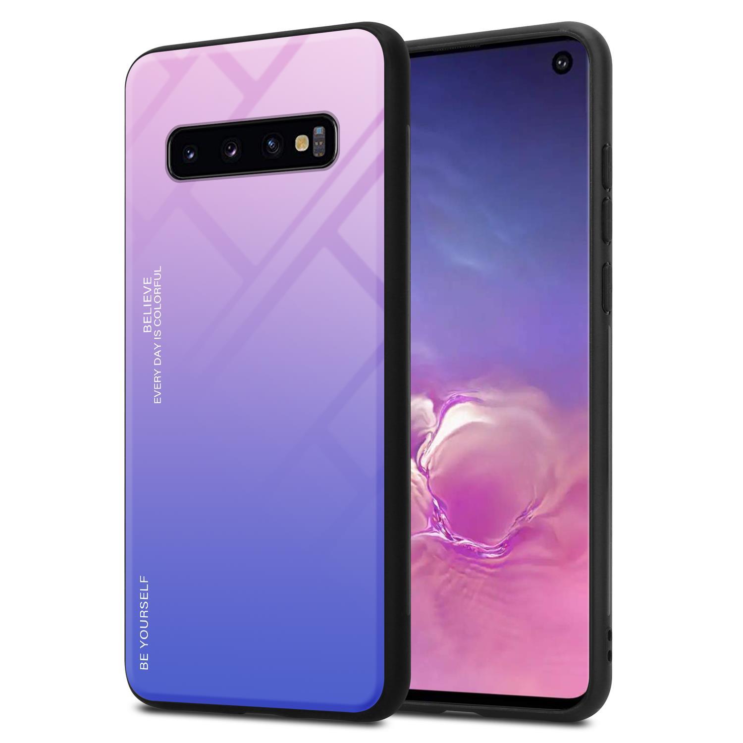 Case for Samsung Galaxy S10 4G Phone Cover Tempered Glas TPU Silicone - Picture 11 of 28