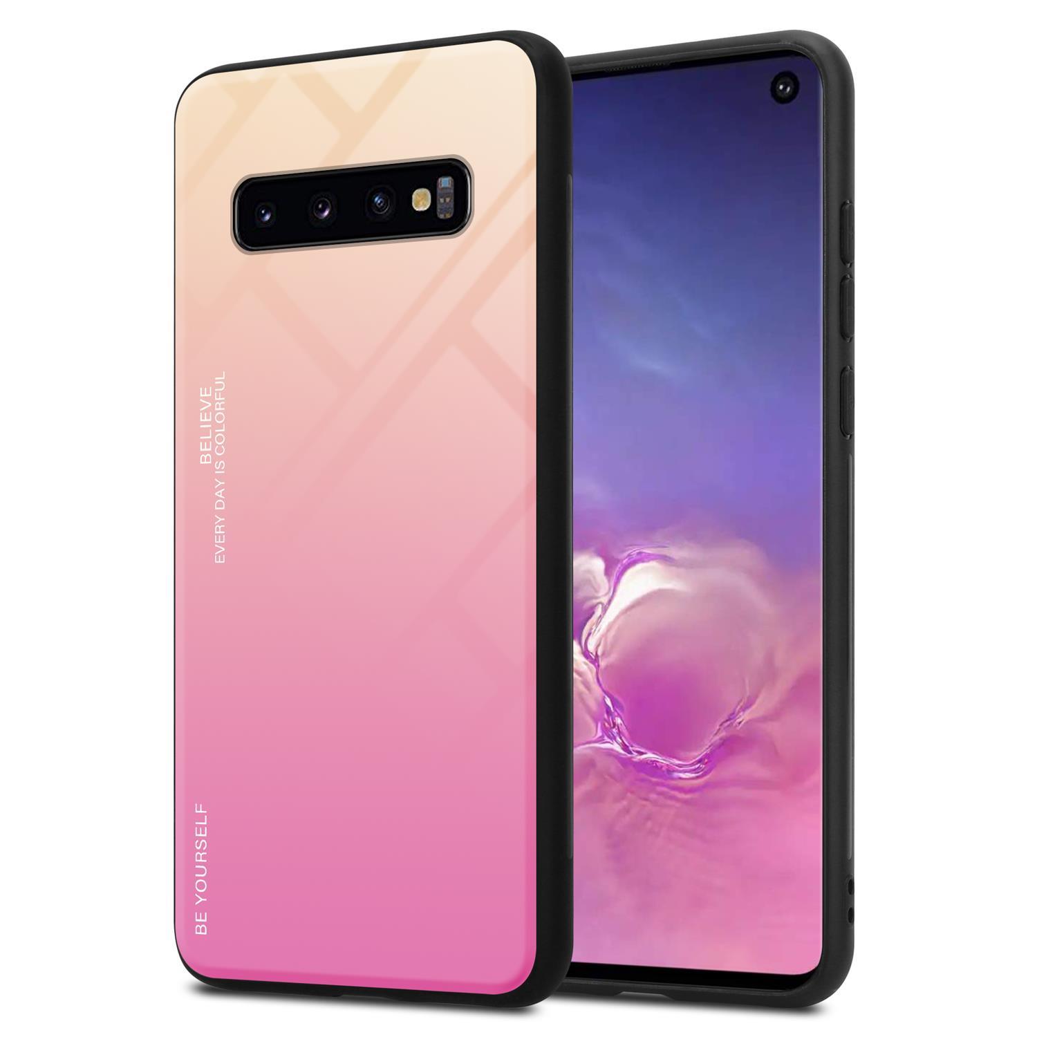 Case for Samsung Galaxy S10 4G Phone Cover Tempered Glas TPU Silicone - Picture 23 of 28