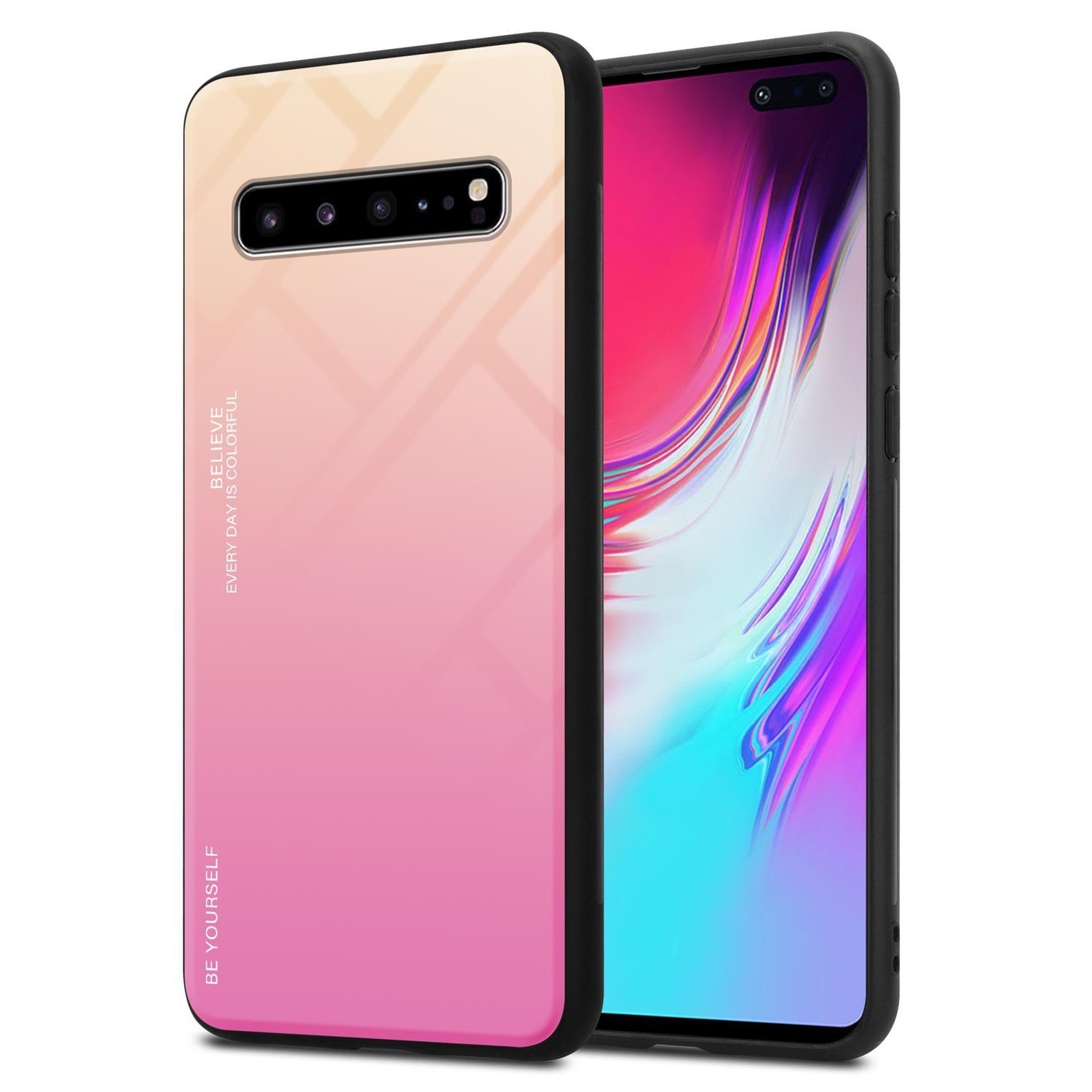 Custodia per Samsung Galaxy S10 5G Cover Telefono Vetro Temperato TPU Silicone - Foto 26 di 33