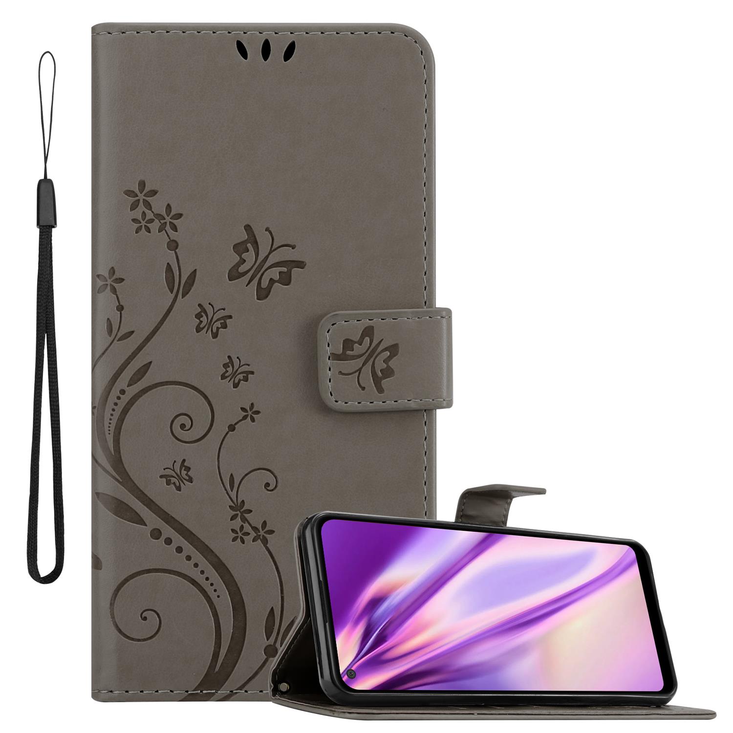 Hülle für Samsung Galaxy A11 / M11 Handyhülle Schutz Blumen Book Wallet - Bild 26 von 40