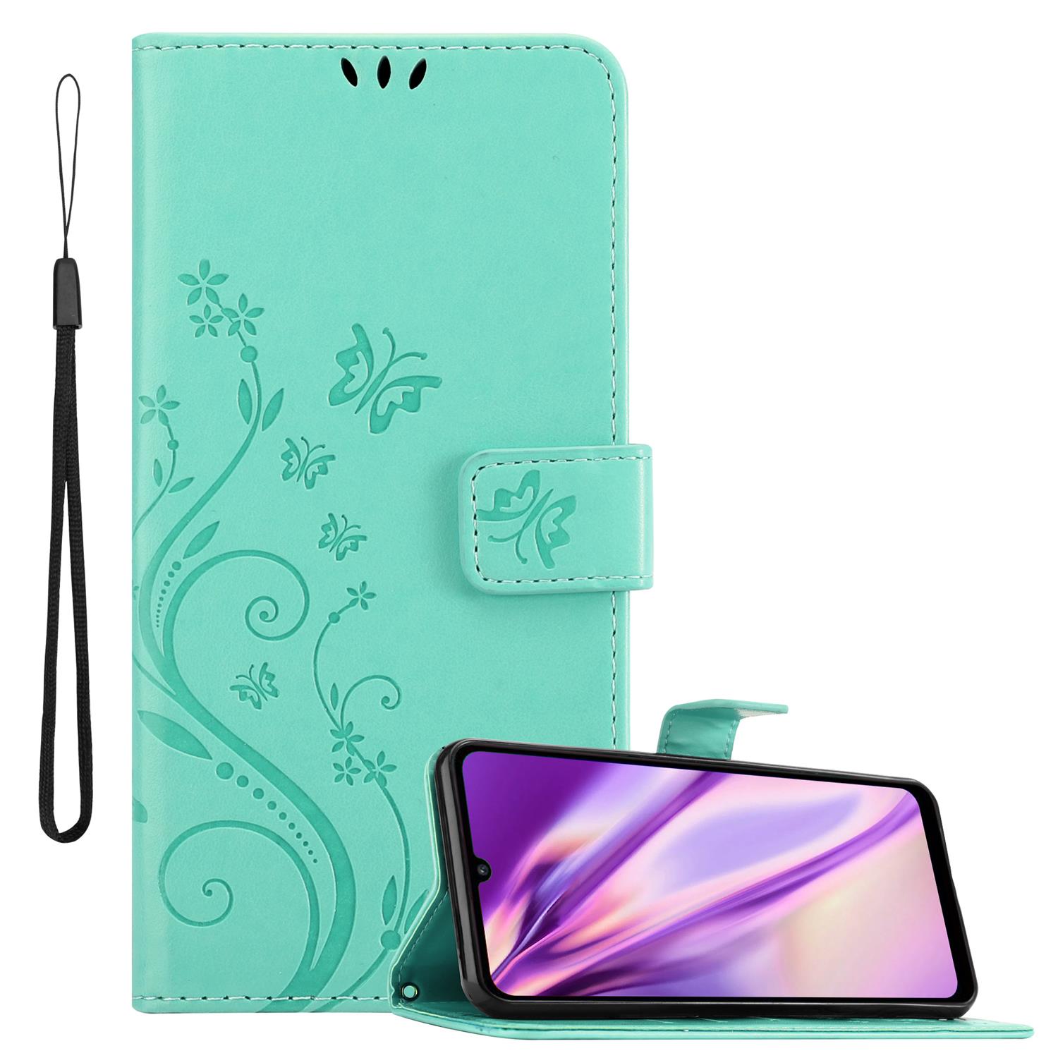 Funda para Teléfono Huawei Y6P Protección Flor Libro Billetera - Imagen 34 de 41