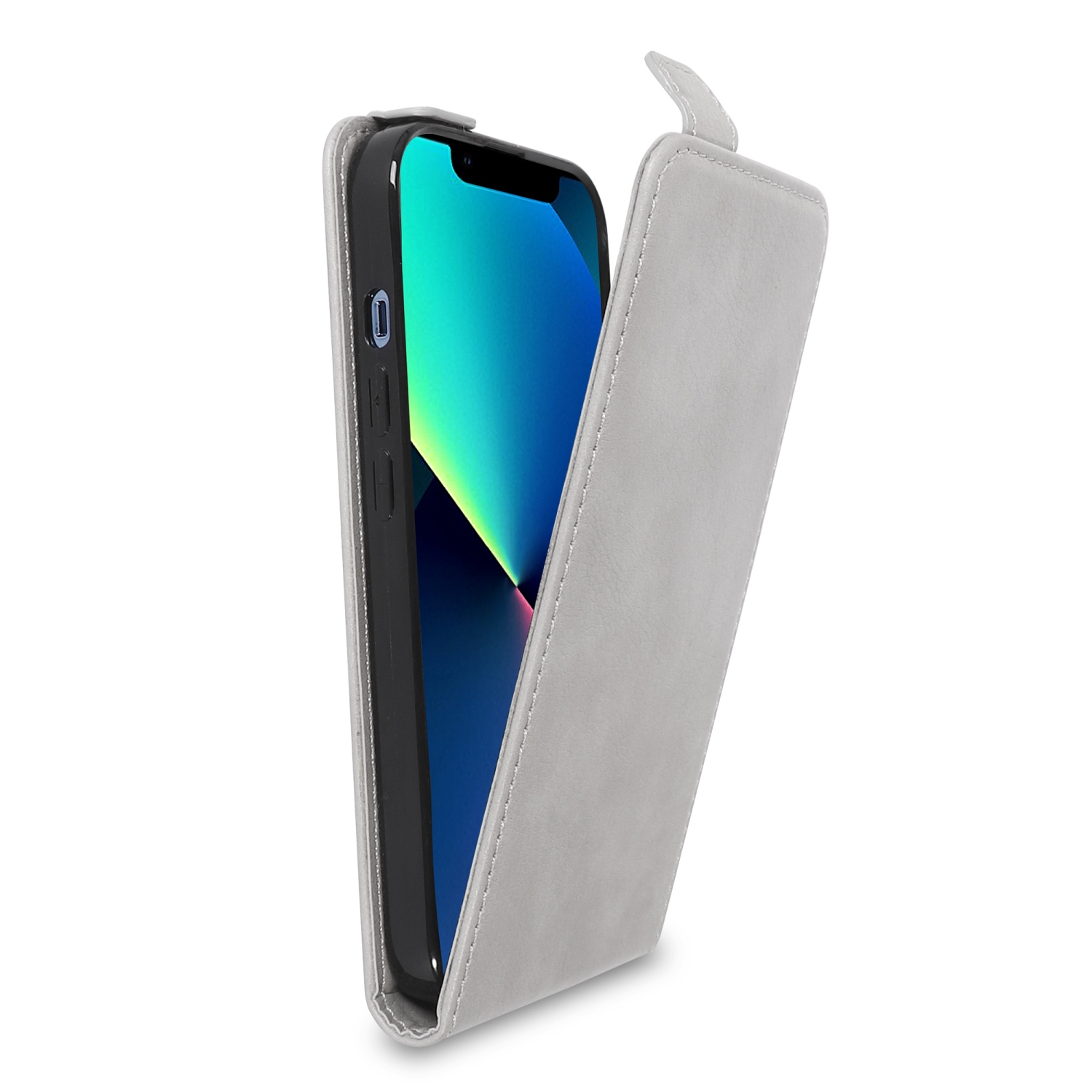 Hülle für Apple iPhone 13 Mini Schutz Cover Flip Magnet Glatt Etui - Bild 39 von 45