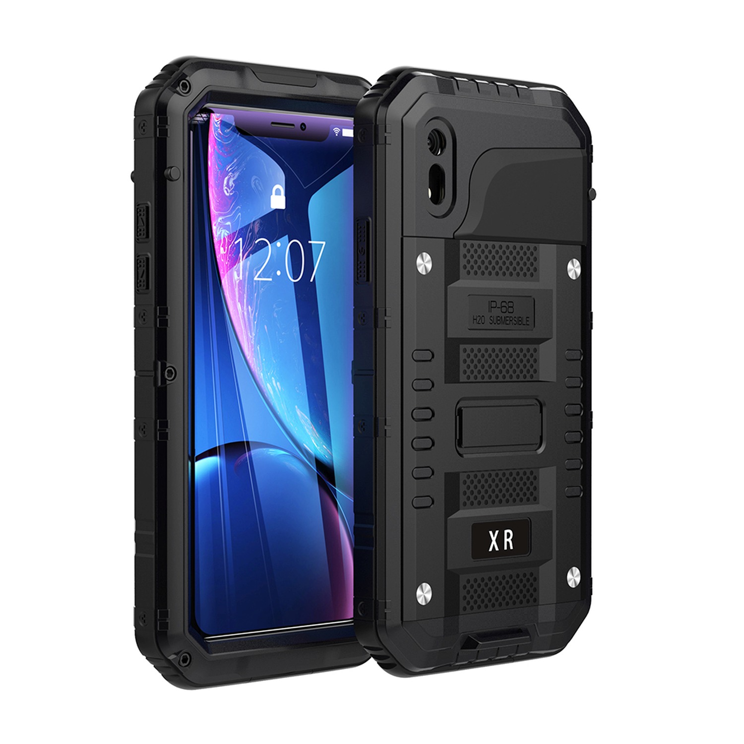 Case for Apple iPhone XR Fullcover Screen Shockproof Outdoor Heavy Duty - 第 1/8 張圖片